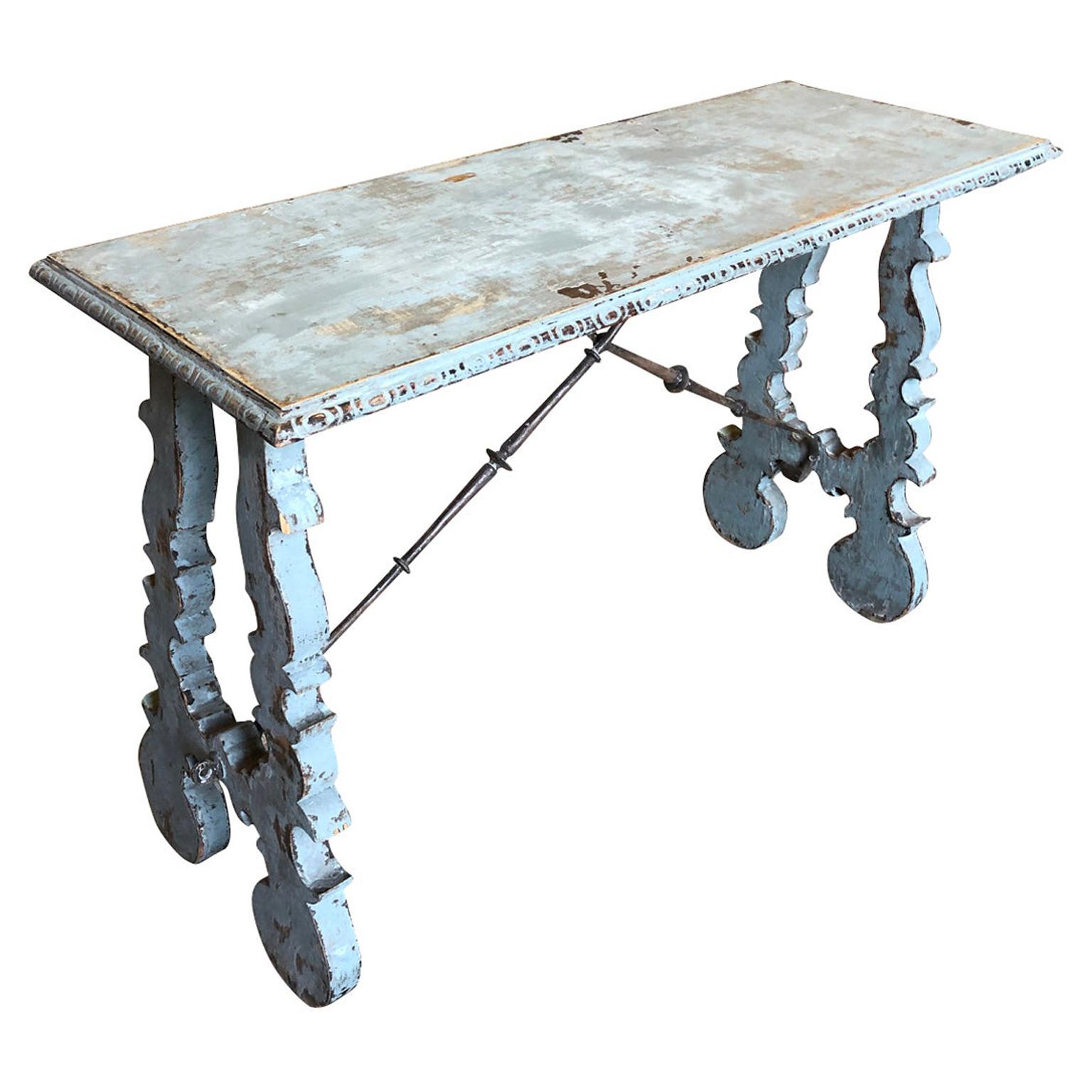Late 19th Century Spanish Console Table