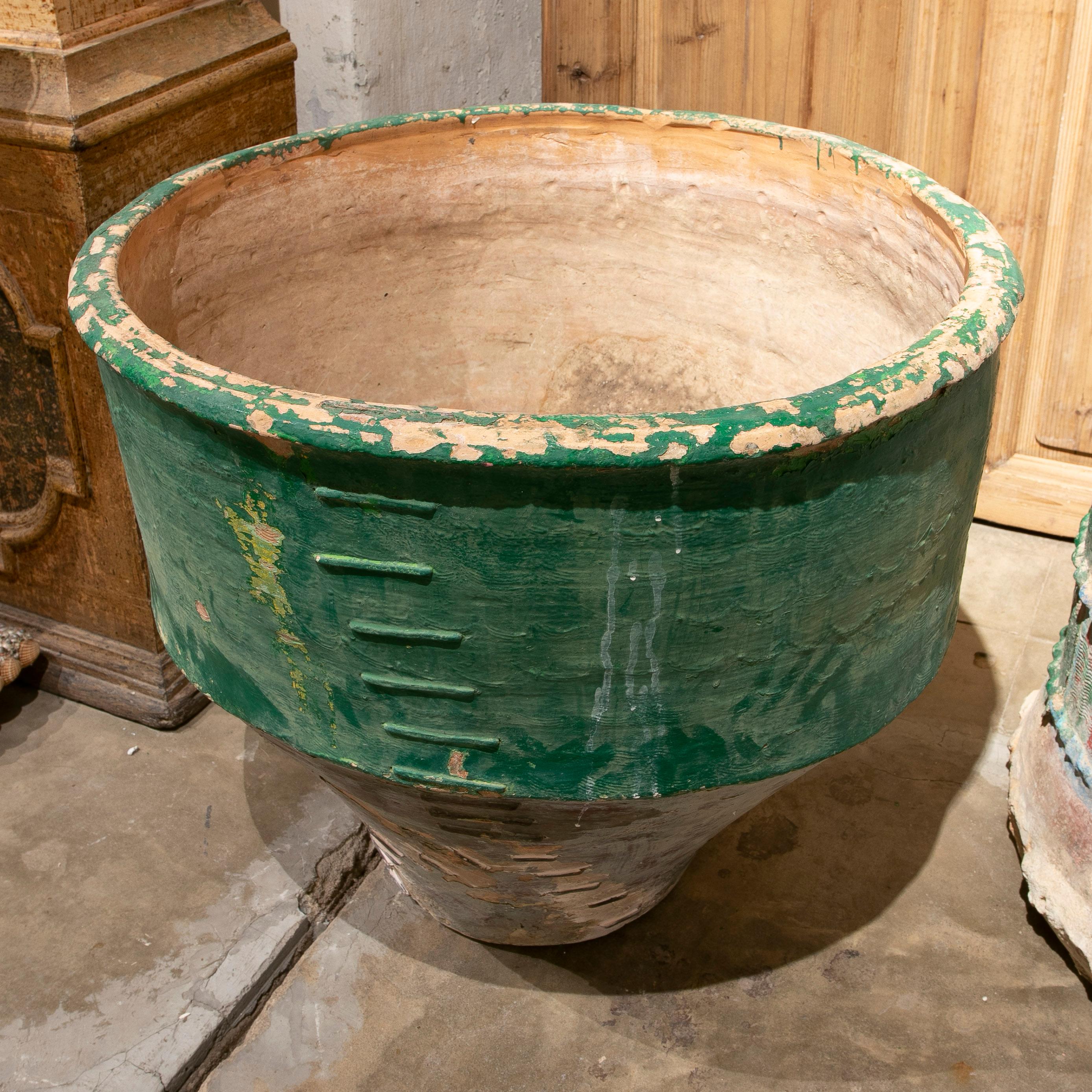 terracotta urn vase