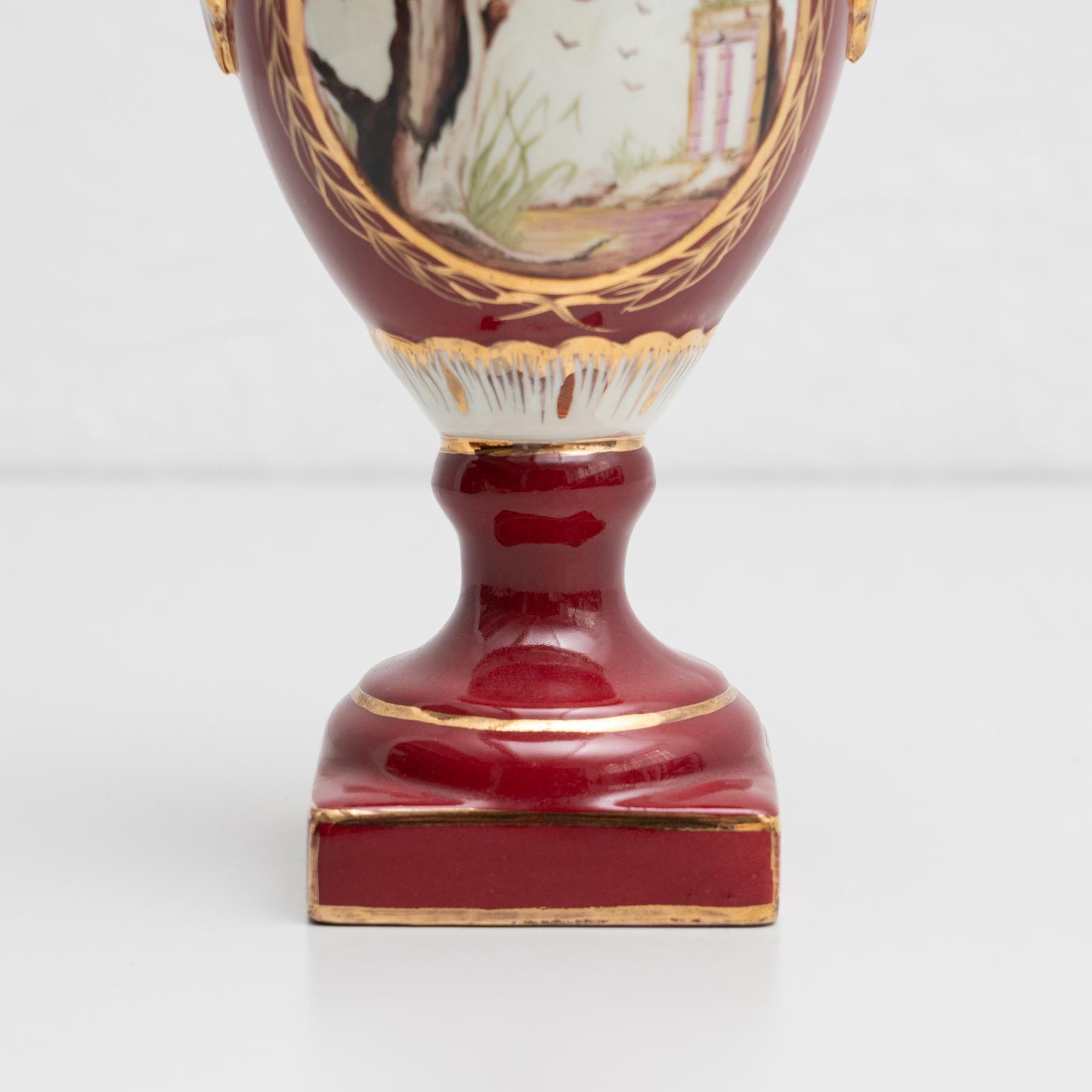 Late 19th Century Spanish Serves Style Vase For Sale 6