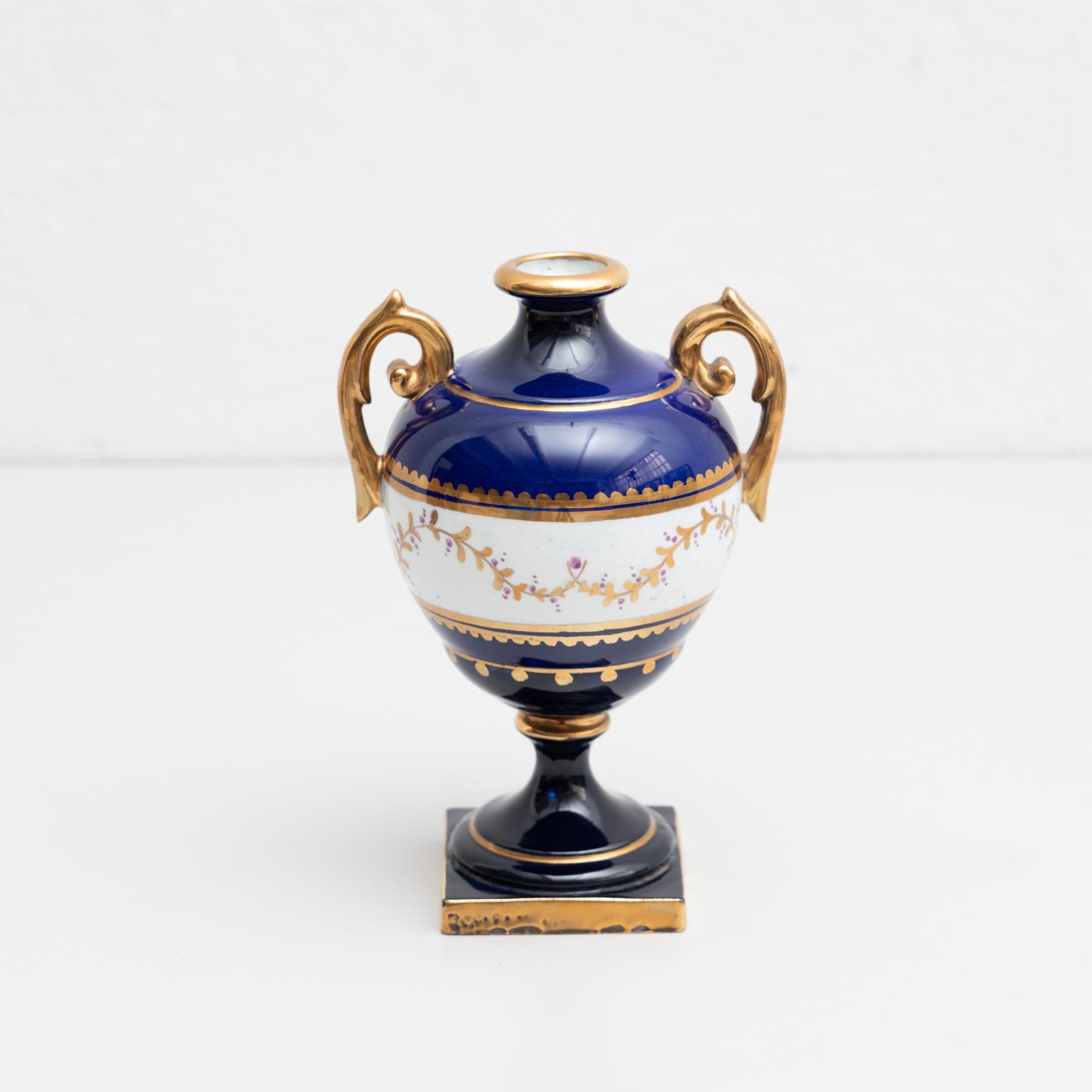 Other Late 19th Century Spanish Serves Style Vase For Sale