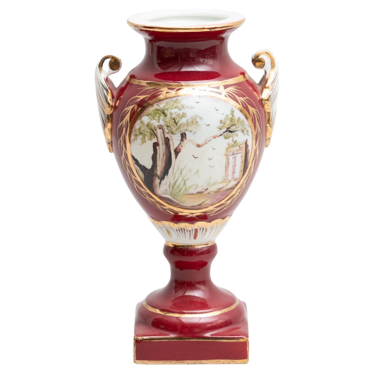 Late 19th Century Spanish Serves Style Vase