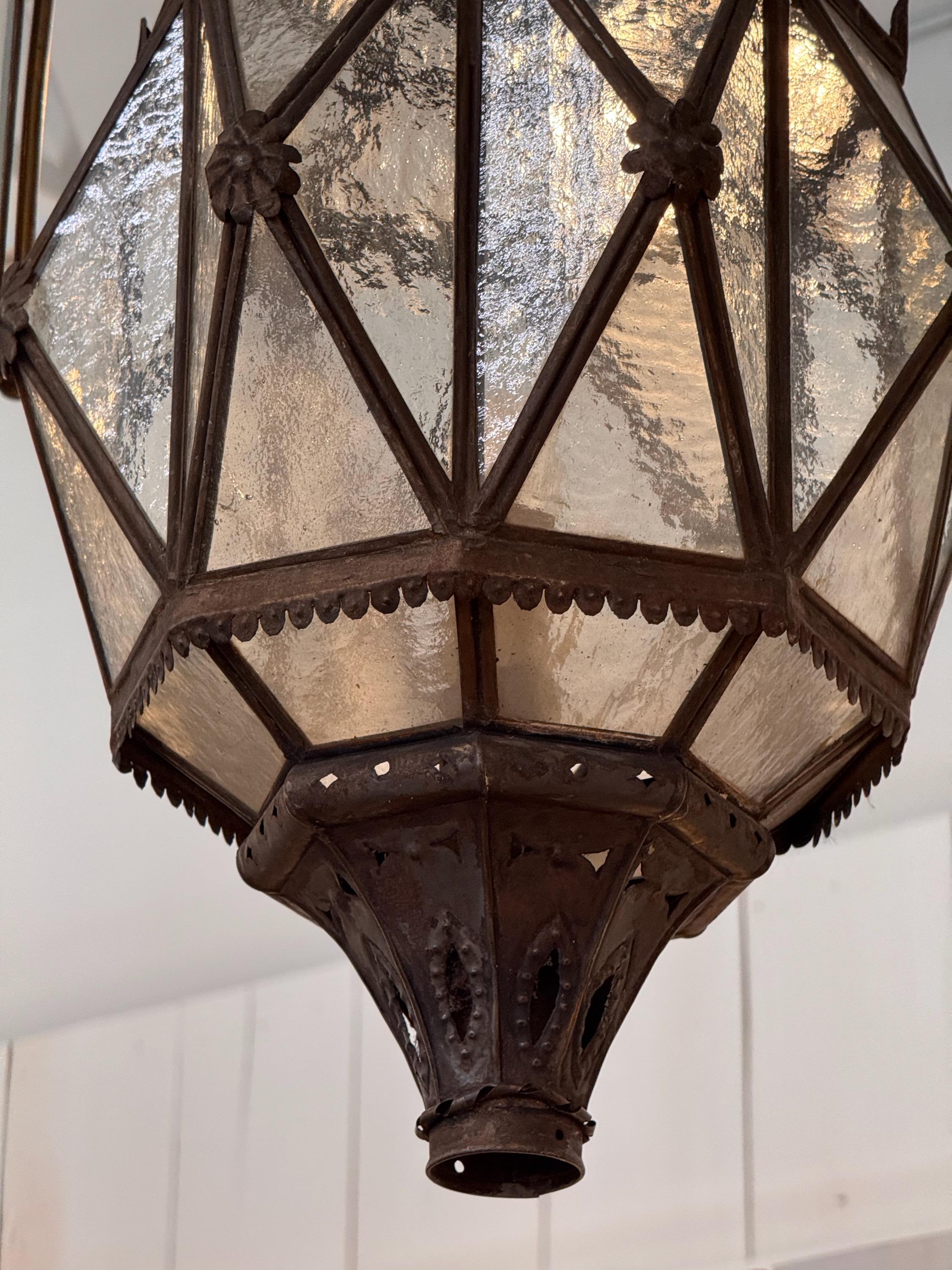 Farol de toja español de finales del siglo XIX Metal en venta