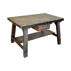Antique Late 19th Century Spanish Work Table