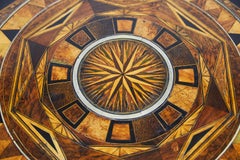 Late 19th Century Specimen Wood Inlaid Octagonal Occasional Table