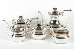 Late 19th Century Sterling Silver Tea and Coffee Service
