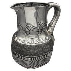 Late 19th Century Sterling Silver Water Pitcher by Tiffany & Co. Makers