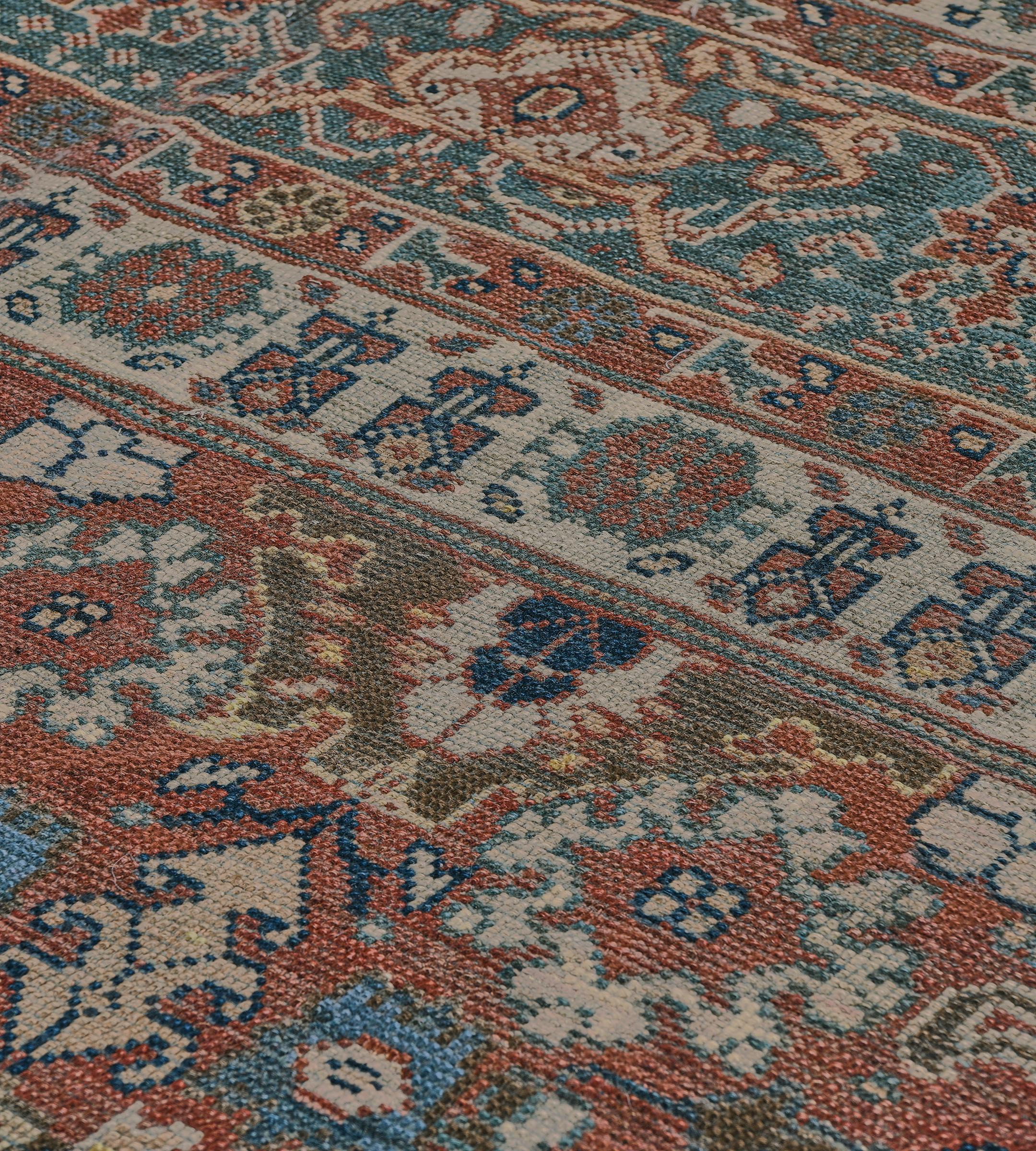 Tappeto Sultanabad Rugs della fine del XIX secolo proveniente dalla Persia occidentale In condizioni buone in vendita a West Hollywood, CA
