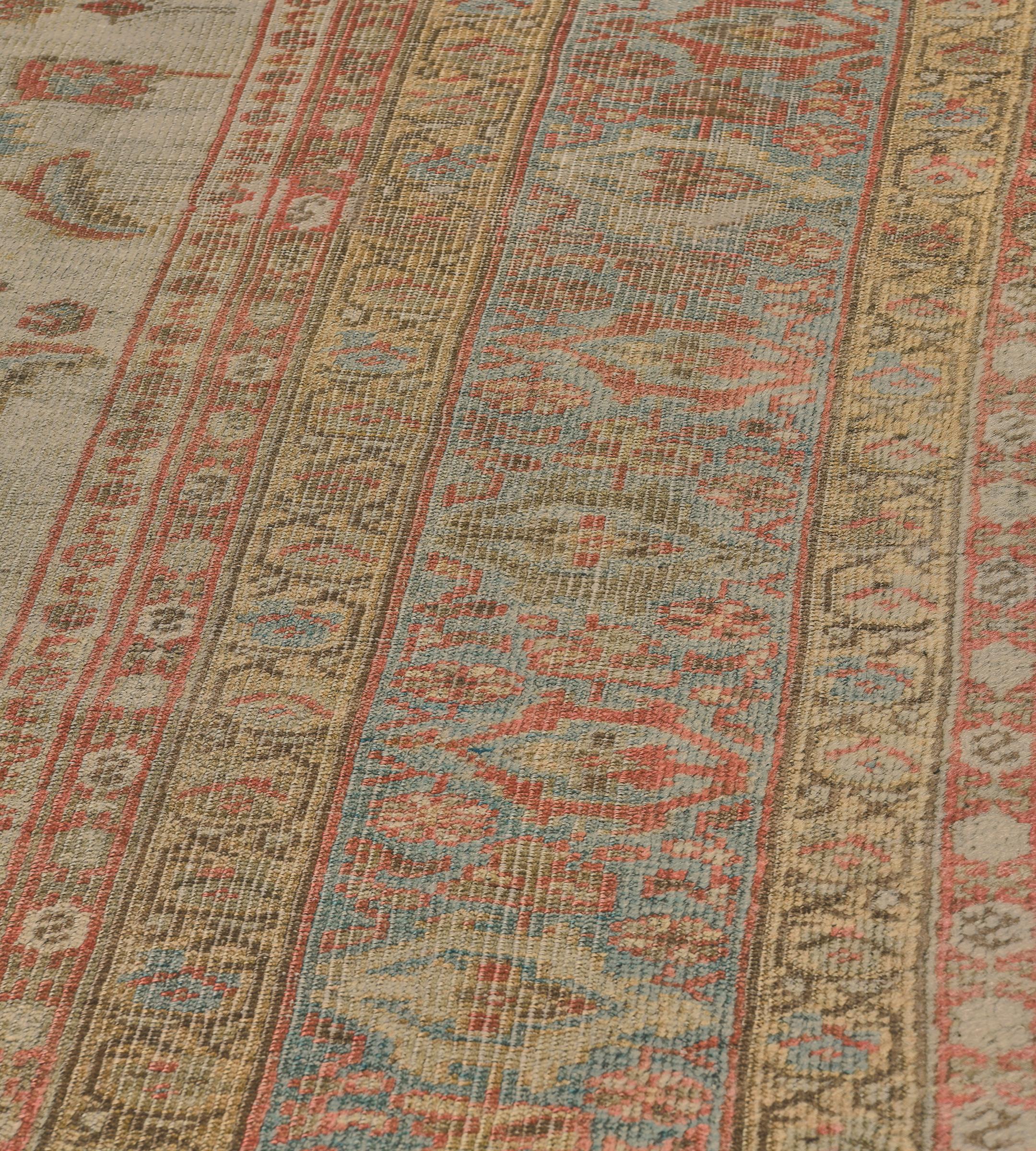 Lana Tappeto Sultanabad Rugs della fine del XIX secolo proveniente dalla Persia occidentale in vendita