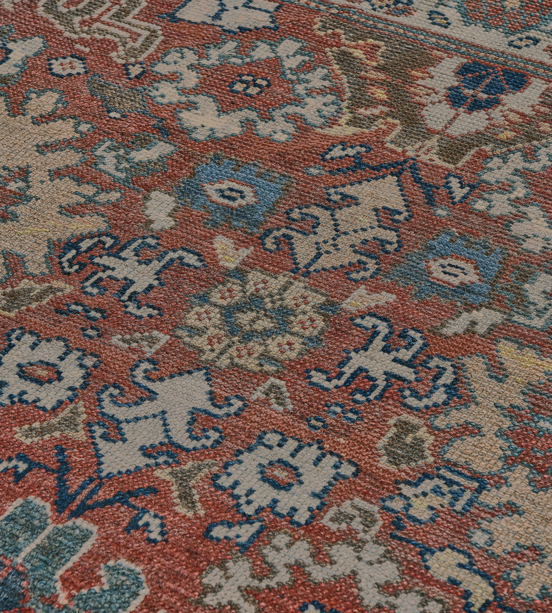 Tappeto Sultanabad Rugs della fine del XIX secolo proveniente dalla Persia occidentale in vendita 1