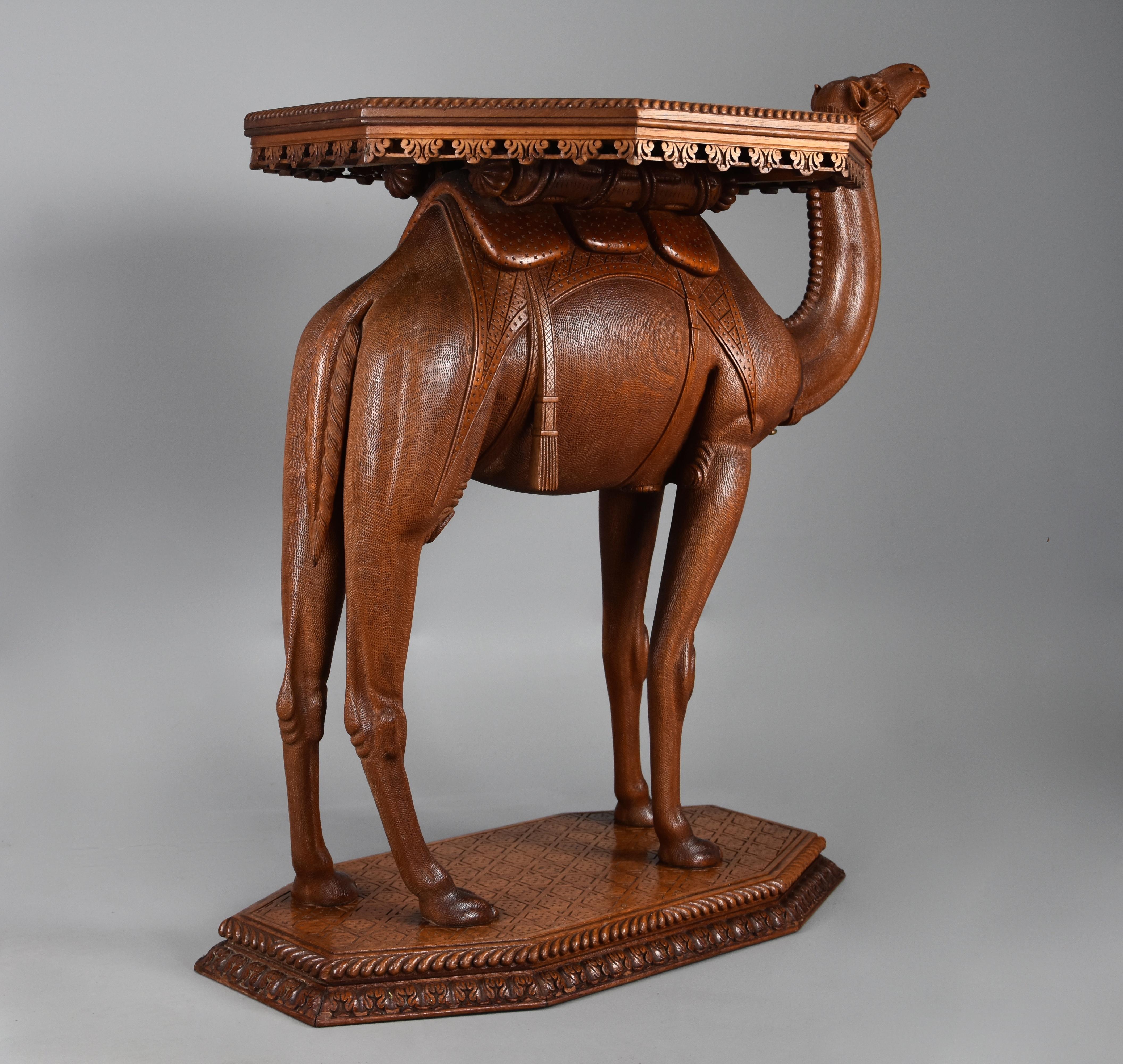 Late 19th Century Superb Quality Anglo Indian Hardwood Camel Table For Sale 10