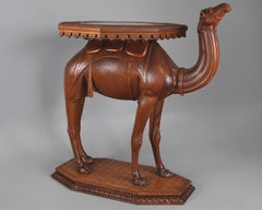 Late 19th Century Superb Quality Anglo Indian Hardwood Camel Table