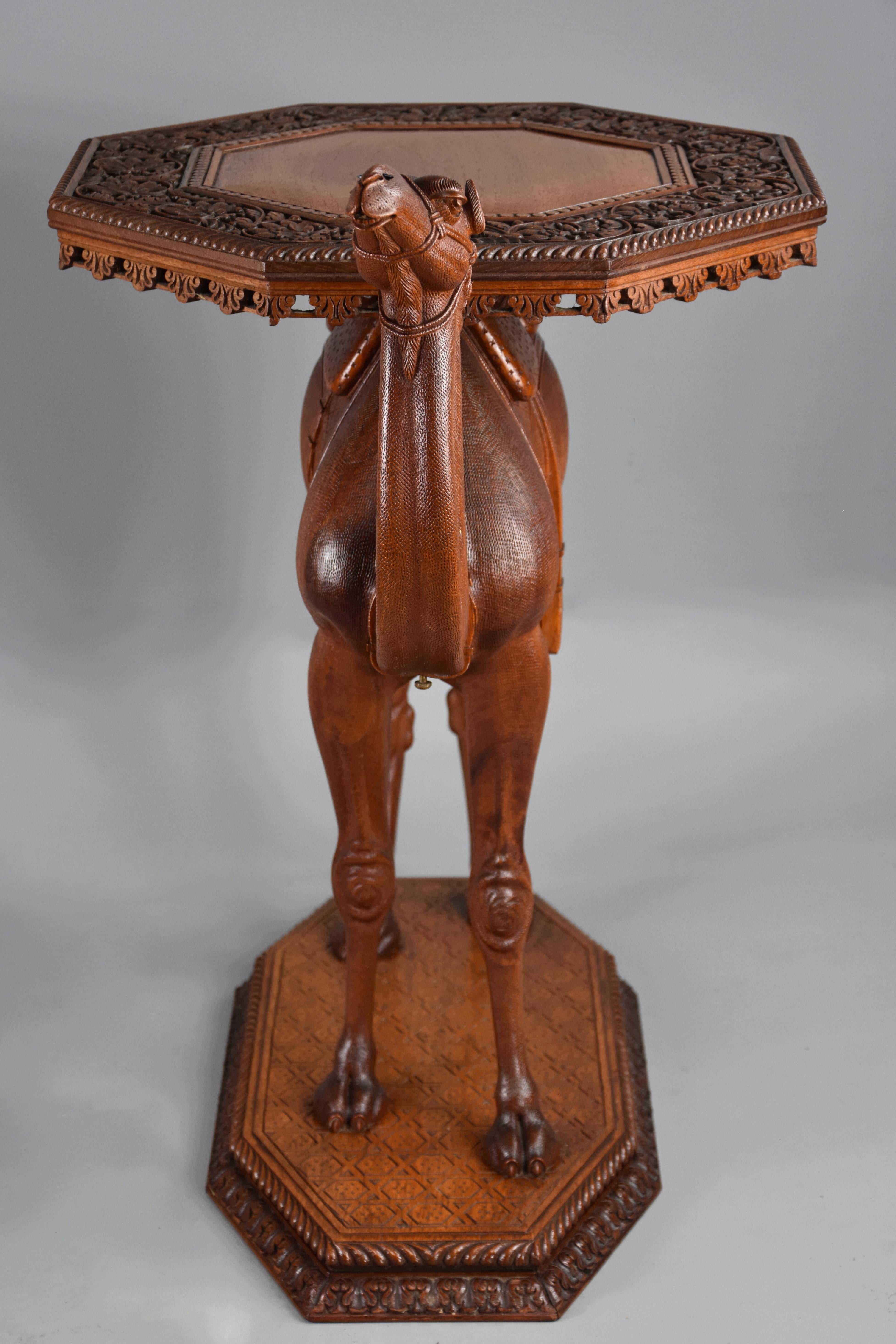 Late 19th Century Superb Quality Anglo Indian Hardwood Camel Table For Sale 3