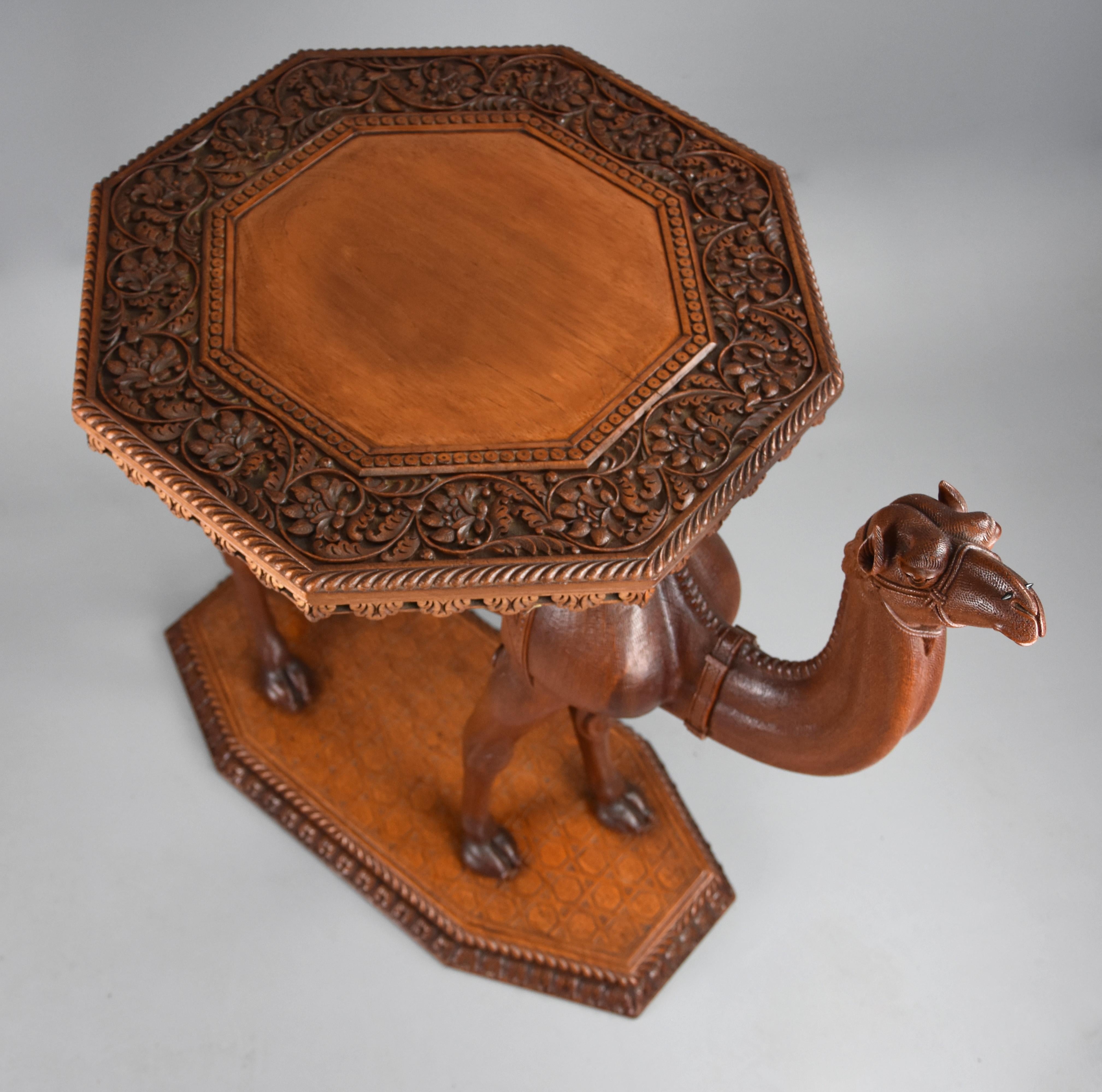 Late 19th Century Superb Quality Anglo Indian Hardwood Camel Table For Sale 6