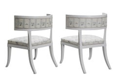 Late 19th Century Swedish Gustavian Klismos Chairs