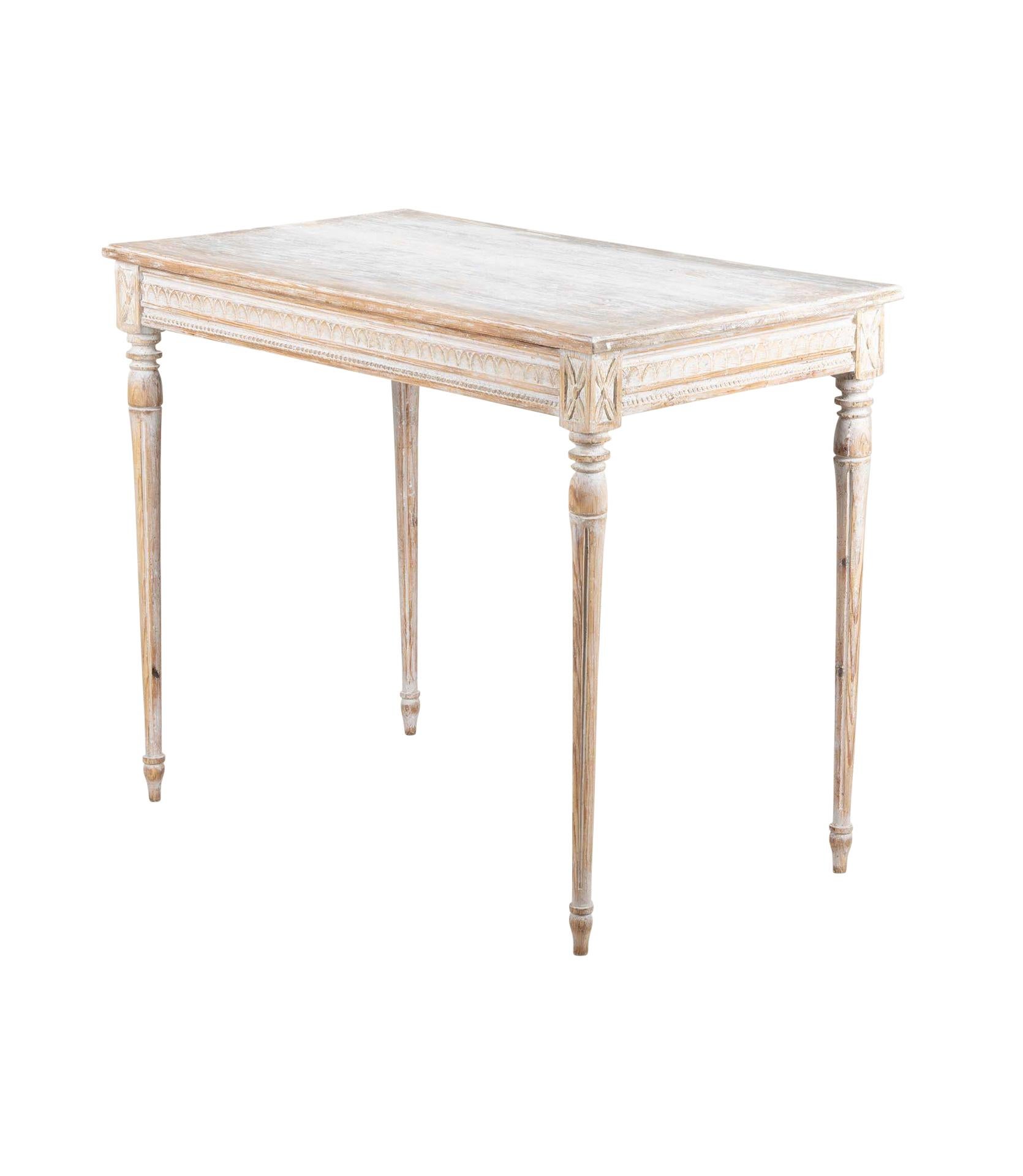 Late 19th Century Swedish Gustavian Style Desk In Good Condition In Tetbury, Gloucestershire