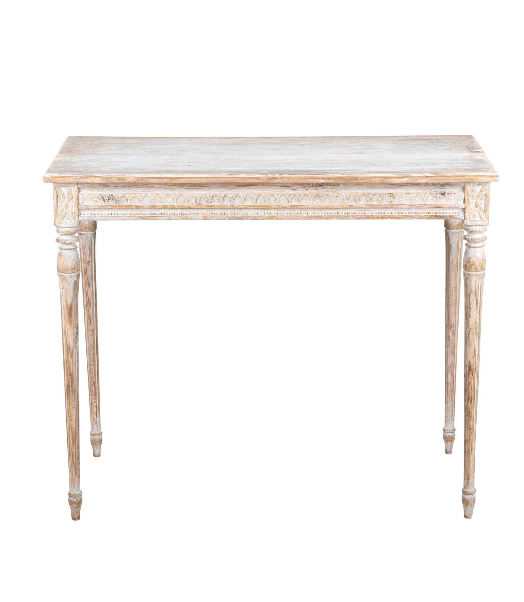 Late 19th Century Swedish Gustavian Style Desk 1