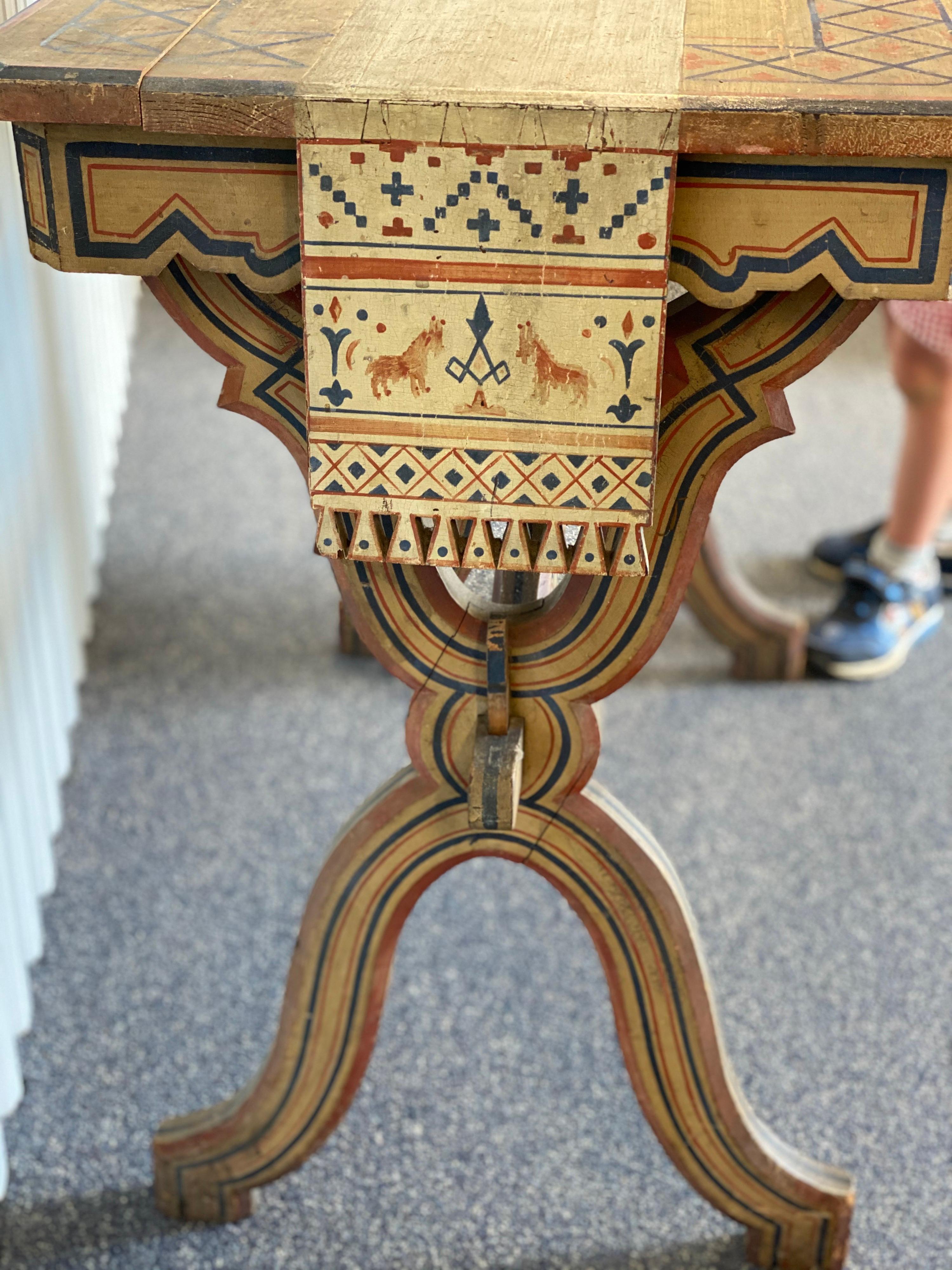 Late 19th Century Swedish Painted Console Table 4