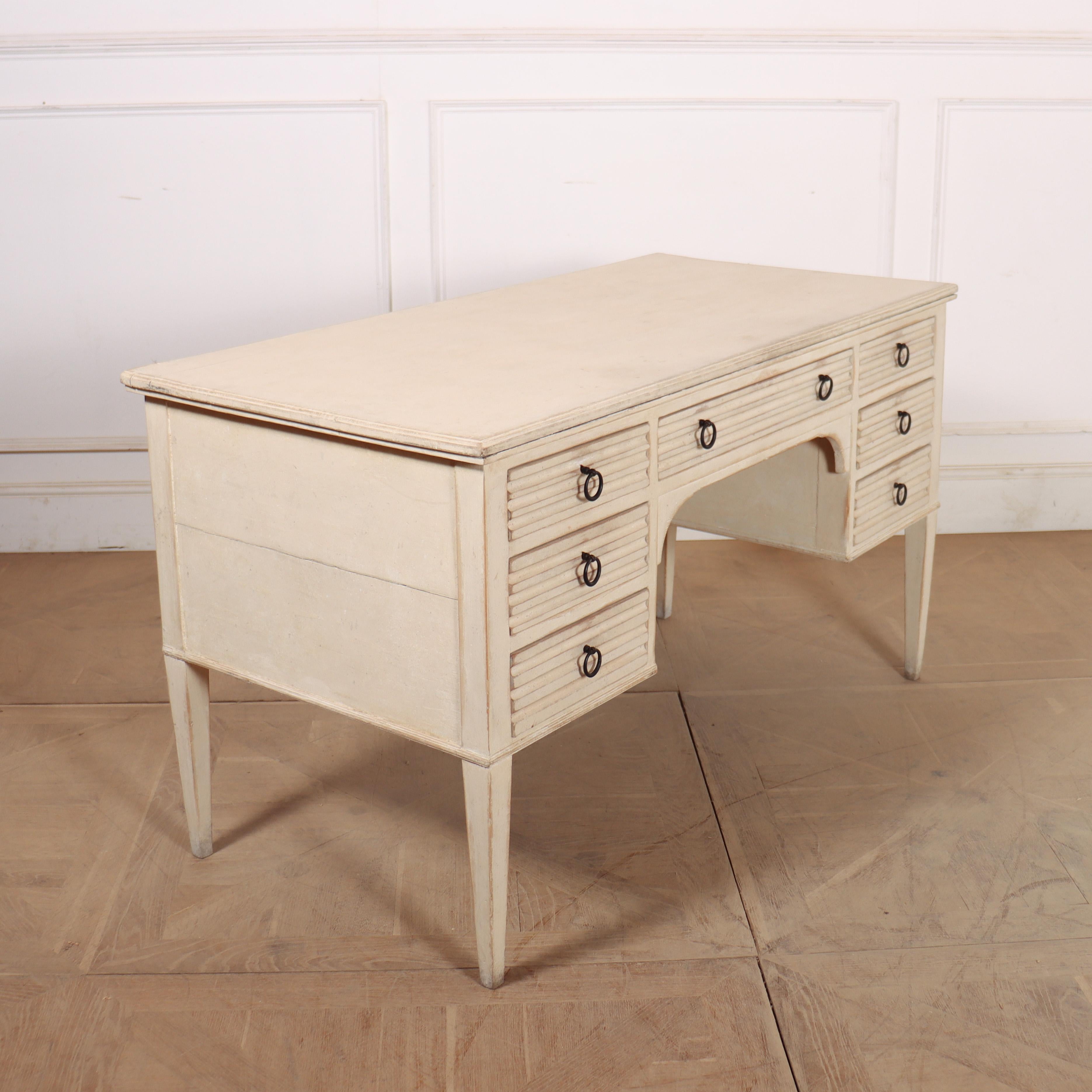Late 19th Century Swedish Painted Desk 1