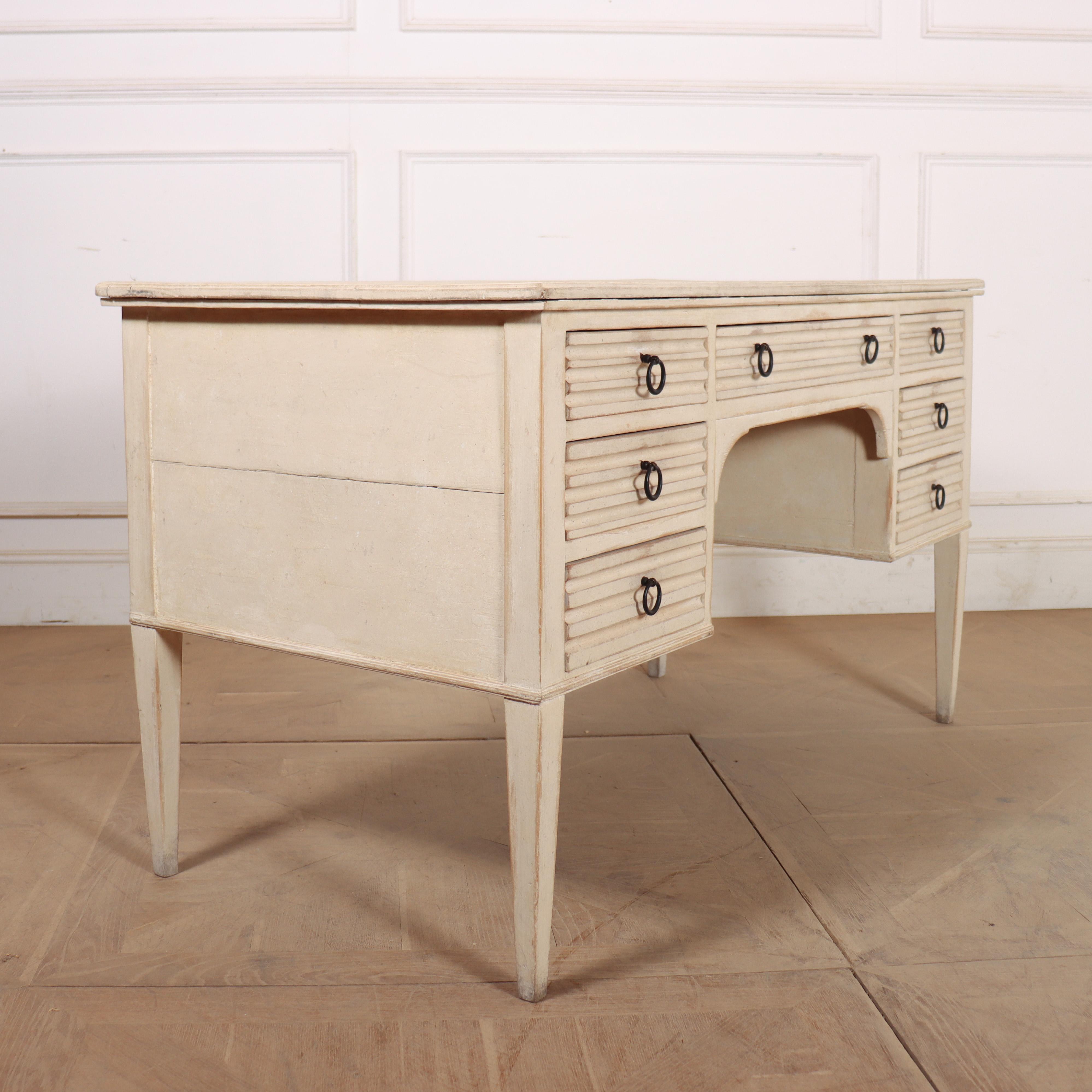 Late 19th Century Swedish Painted Desk 2
