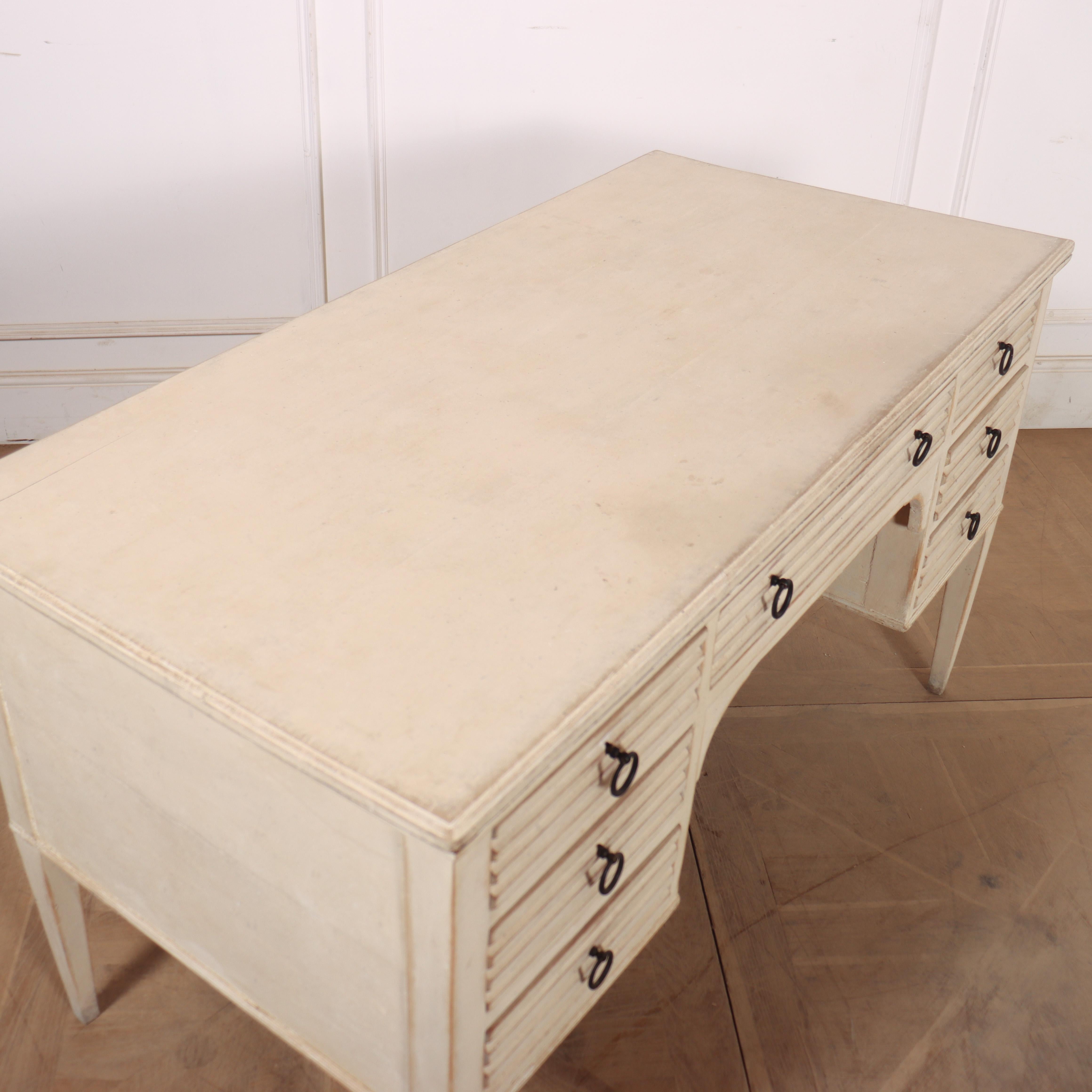 Late 19th Century Swedish Painted Desk 3