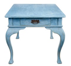 Late 19th Century Swedish Painted Kitchen Dining Table