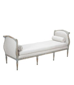 Late 19th Century Swedish Period Gustavian Day Bed