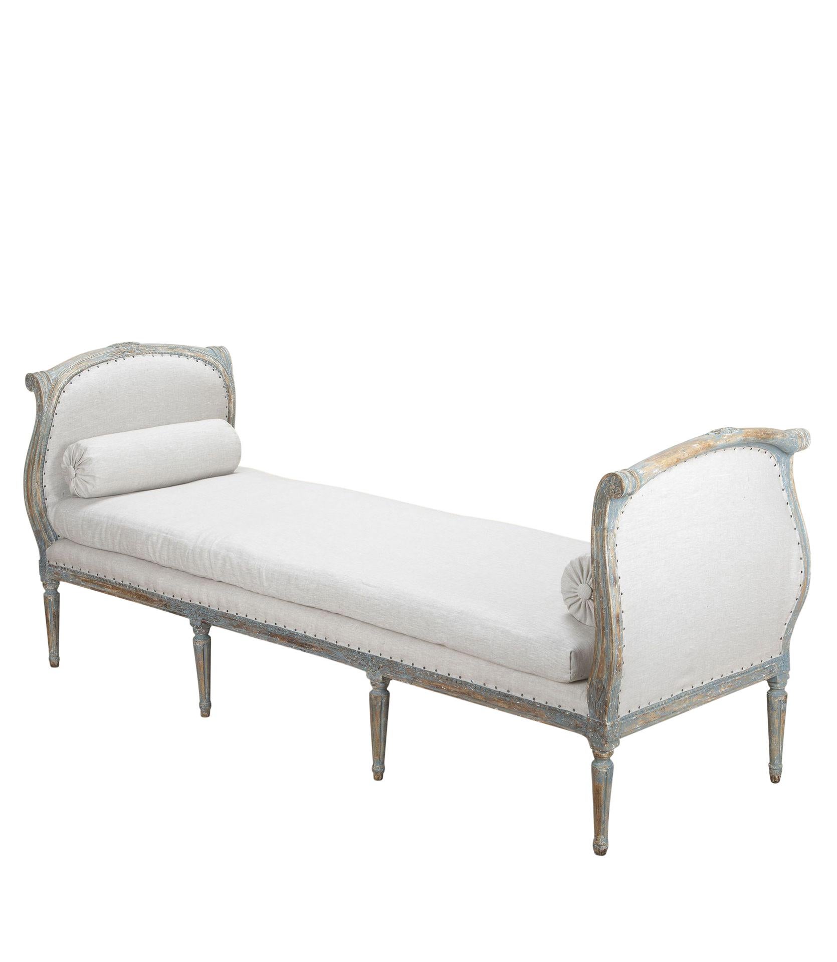 Suédois Lit de jour Gustavien de la fin du 19ème siècle, période suédoise en vente