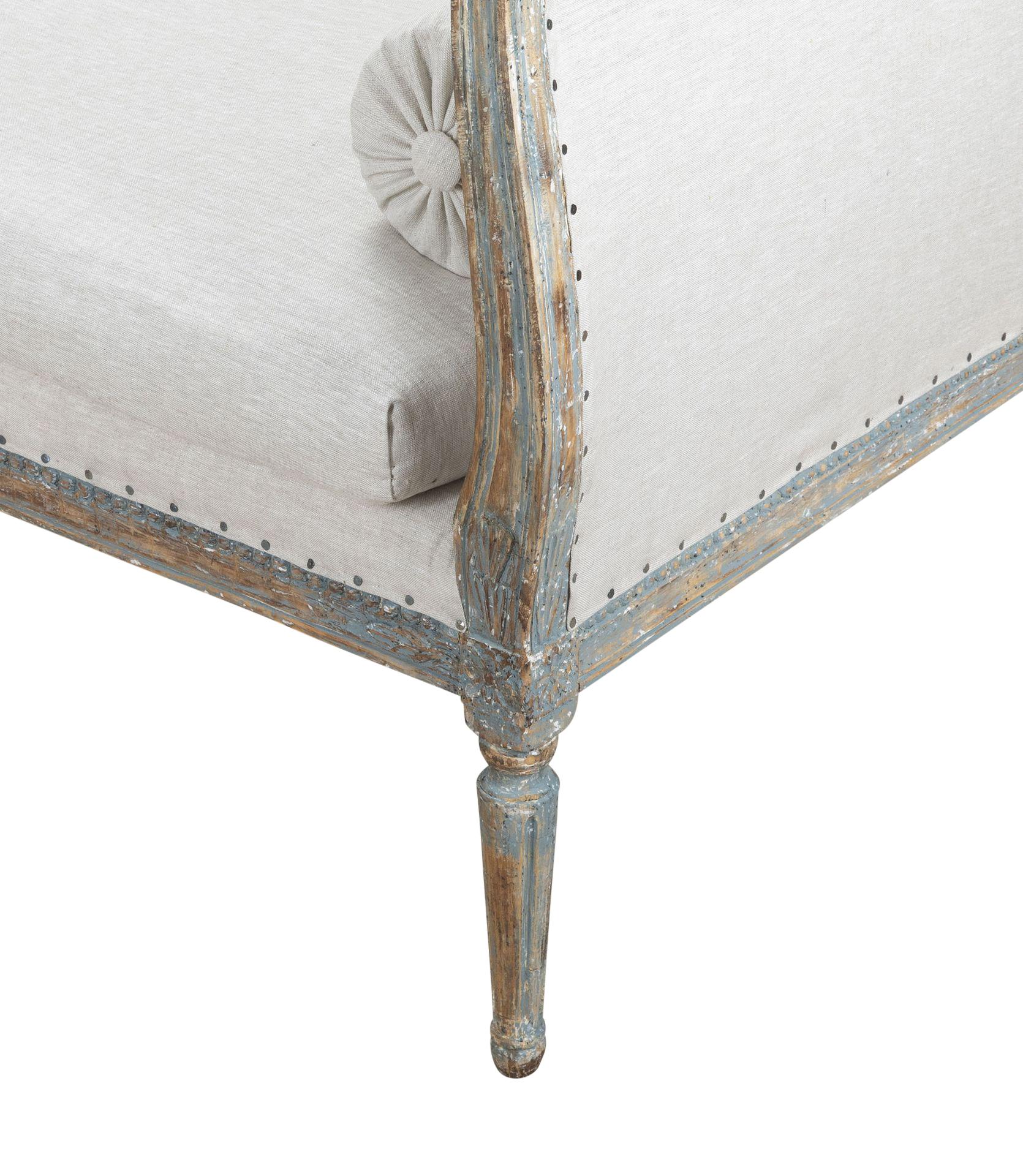 XIXe siècle Lit de jour Gustavien de la fin du 19ème siècle, période suédoise en vente