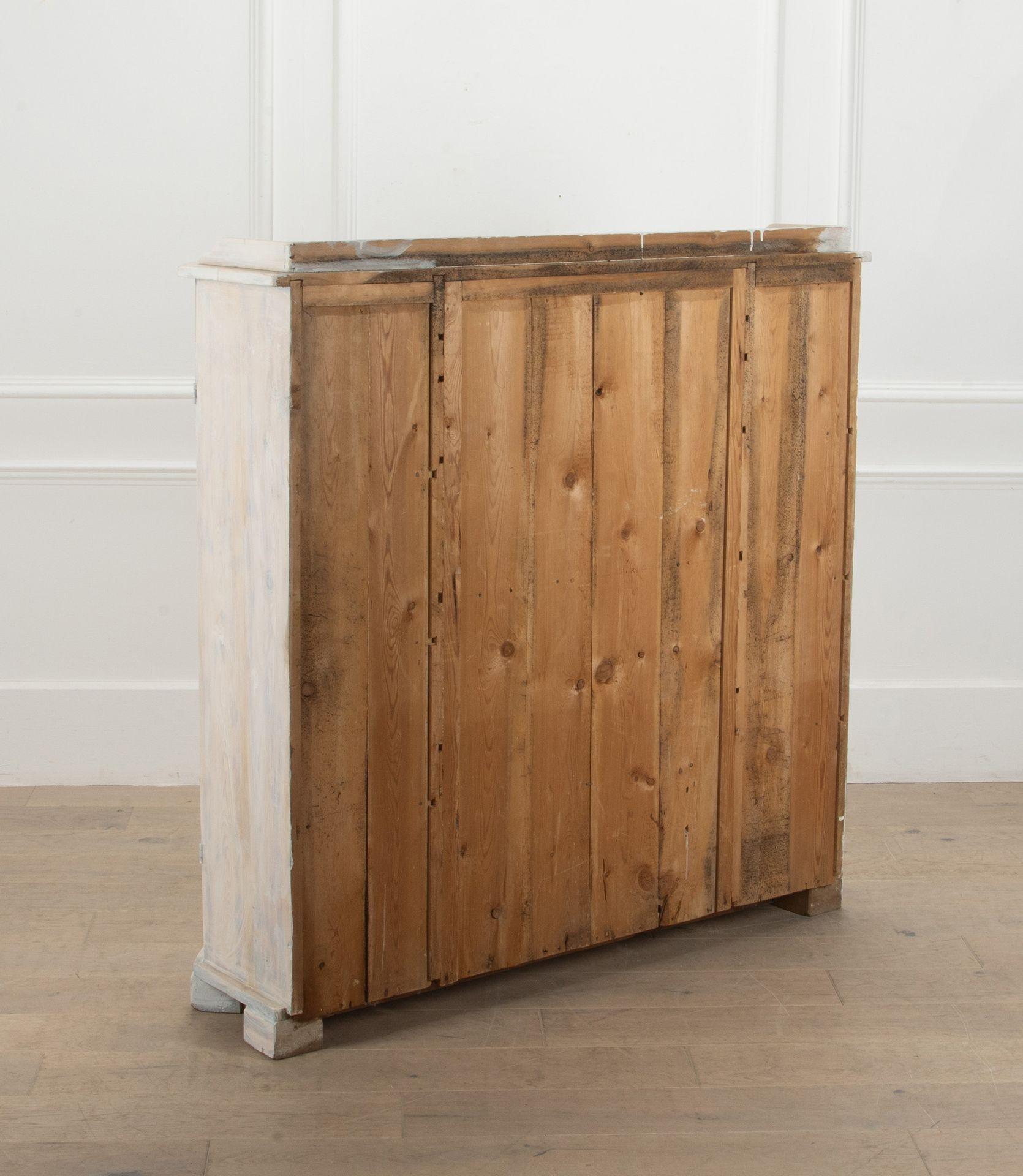 Late 19th Century Swedish Pine Secretaire with Fall-Front Desk Top In Good Condition For Sale In Gloucestershire, GB