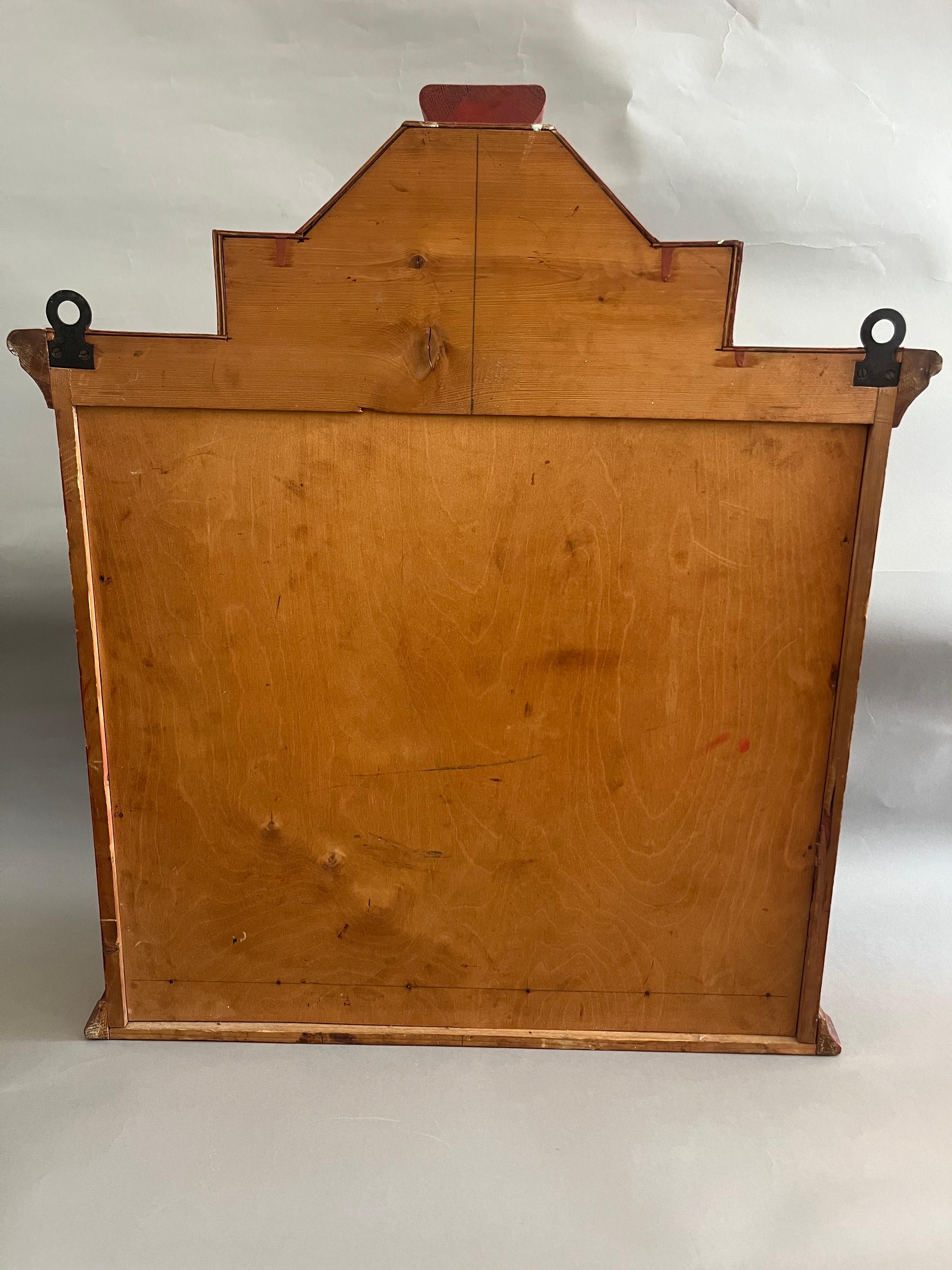 Late 19th Century Swiss Provincial Painted Cabinet For Sale 1