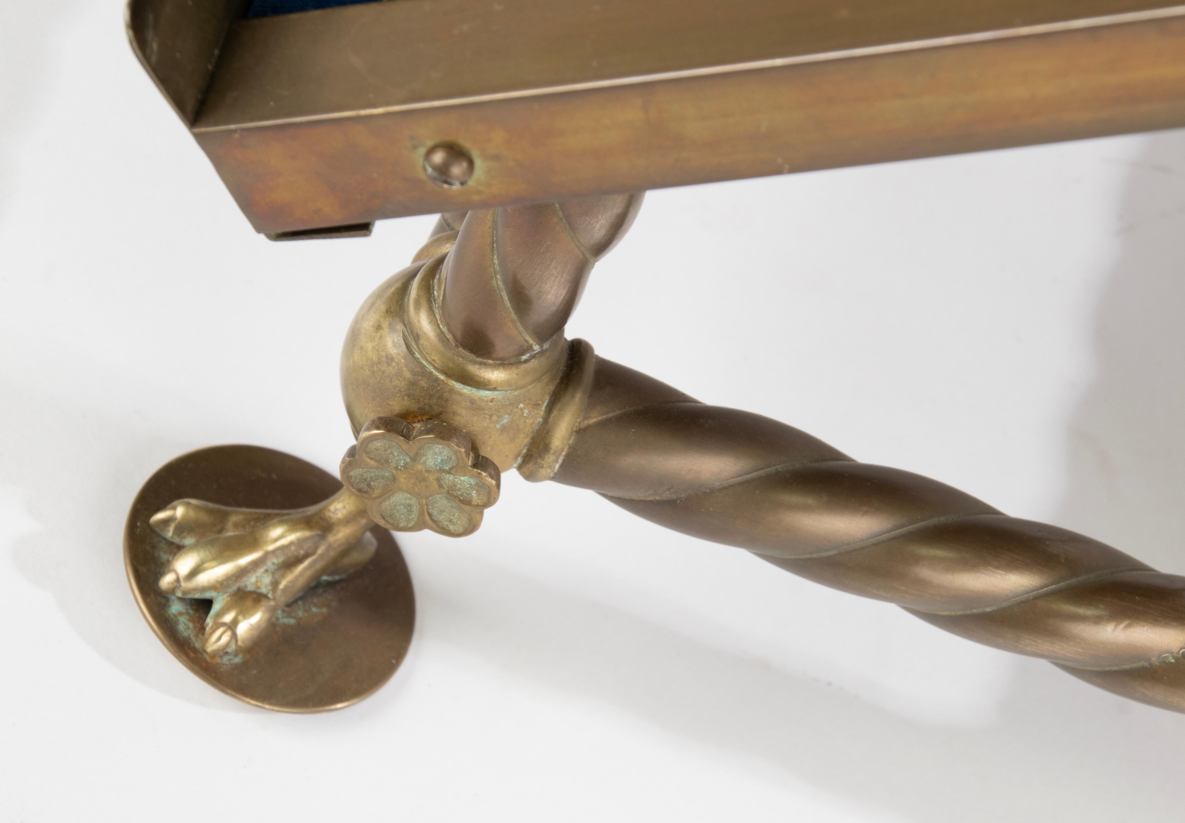 Ende des 19. Jahrhunderts Tisch Rednerpult Buch Stand - Gotik - Kupfer Bronze im Angebot 10
