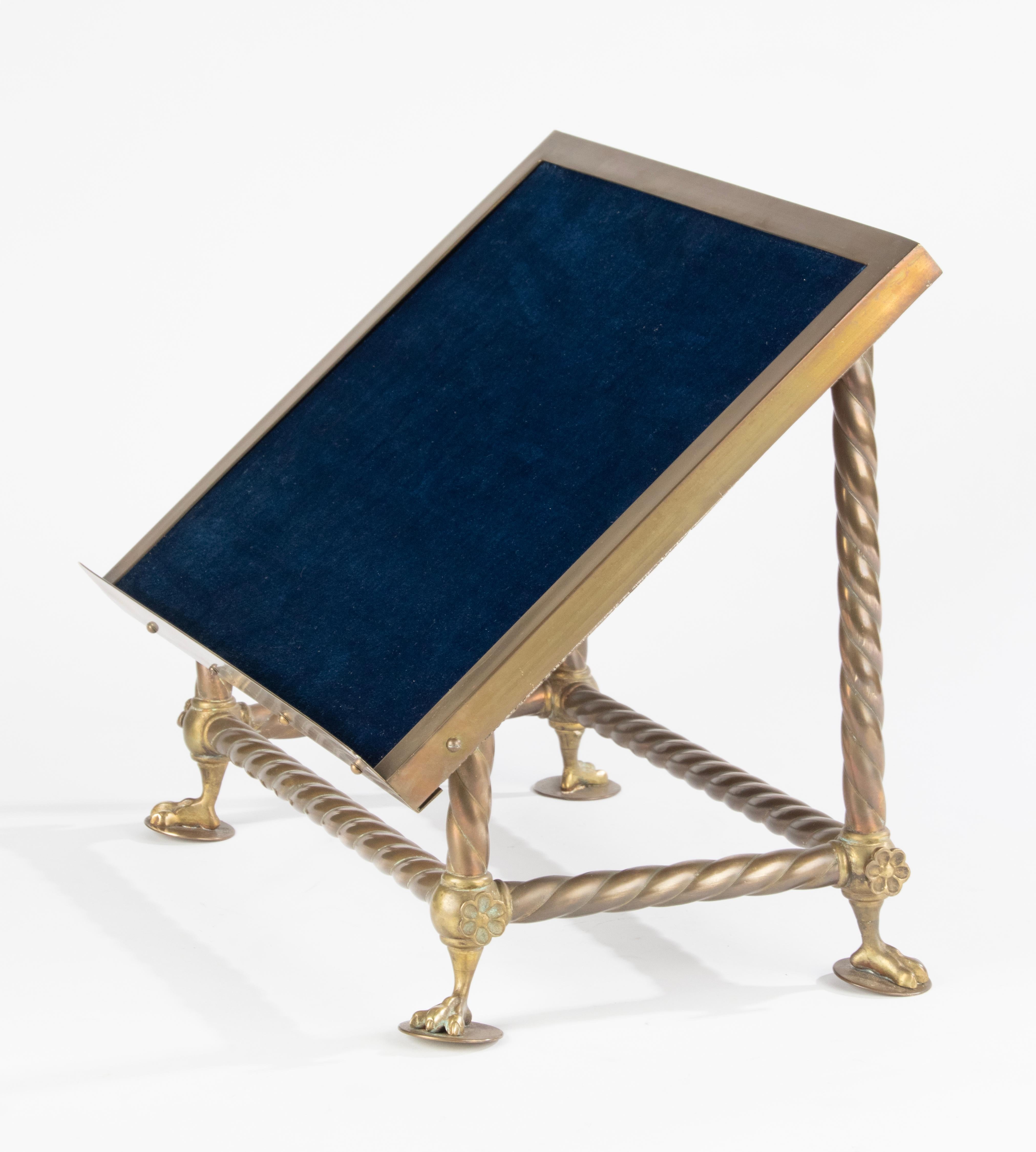 Ende des 19. Jahrhunderts Tisch Rednerpult Buch Stand - Gotik - Kupfer Bronze im Angebot 13