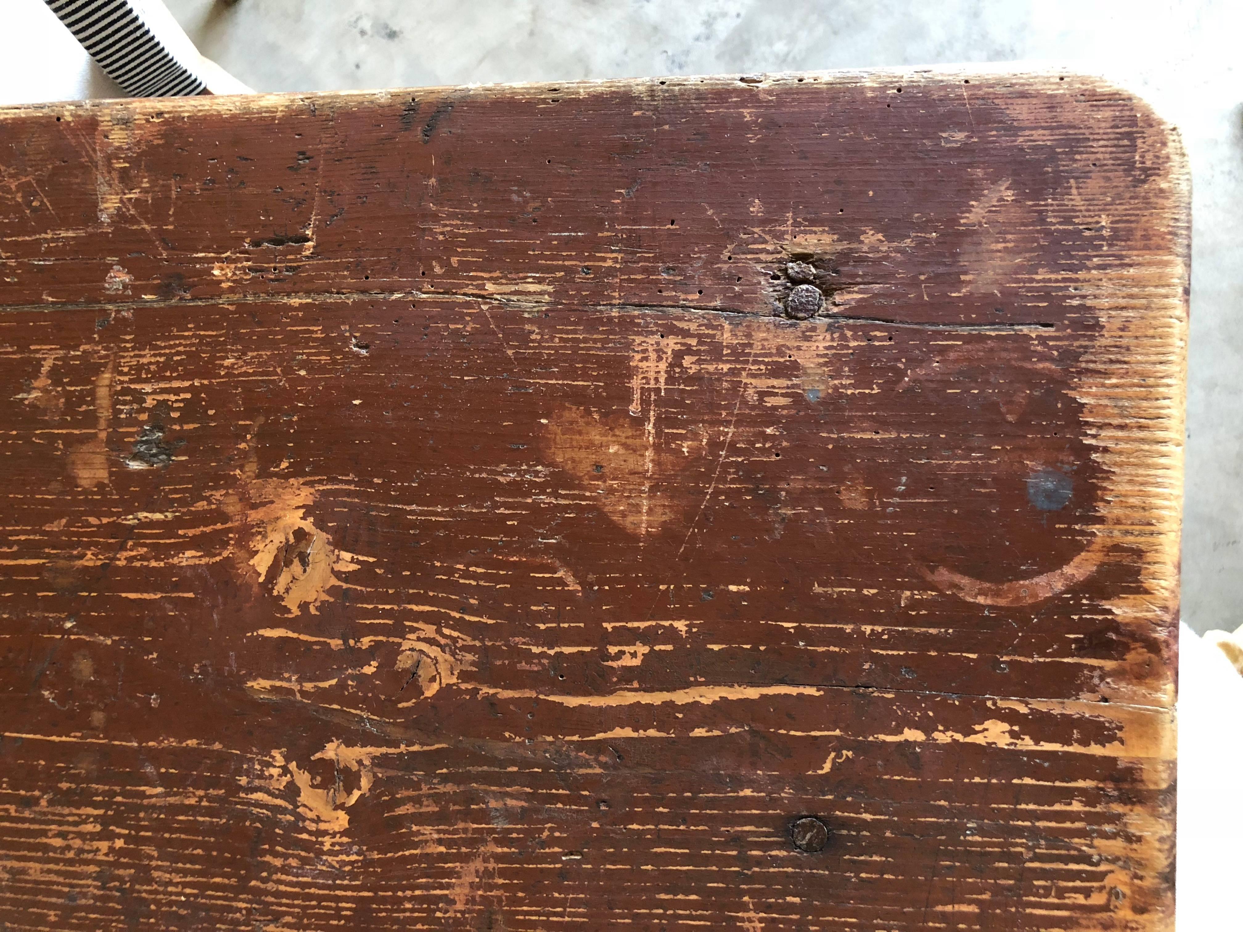 Late 19th Century Table Originally Used in French Pub For Sale 2