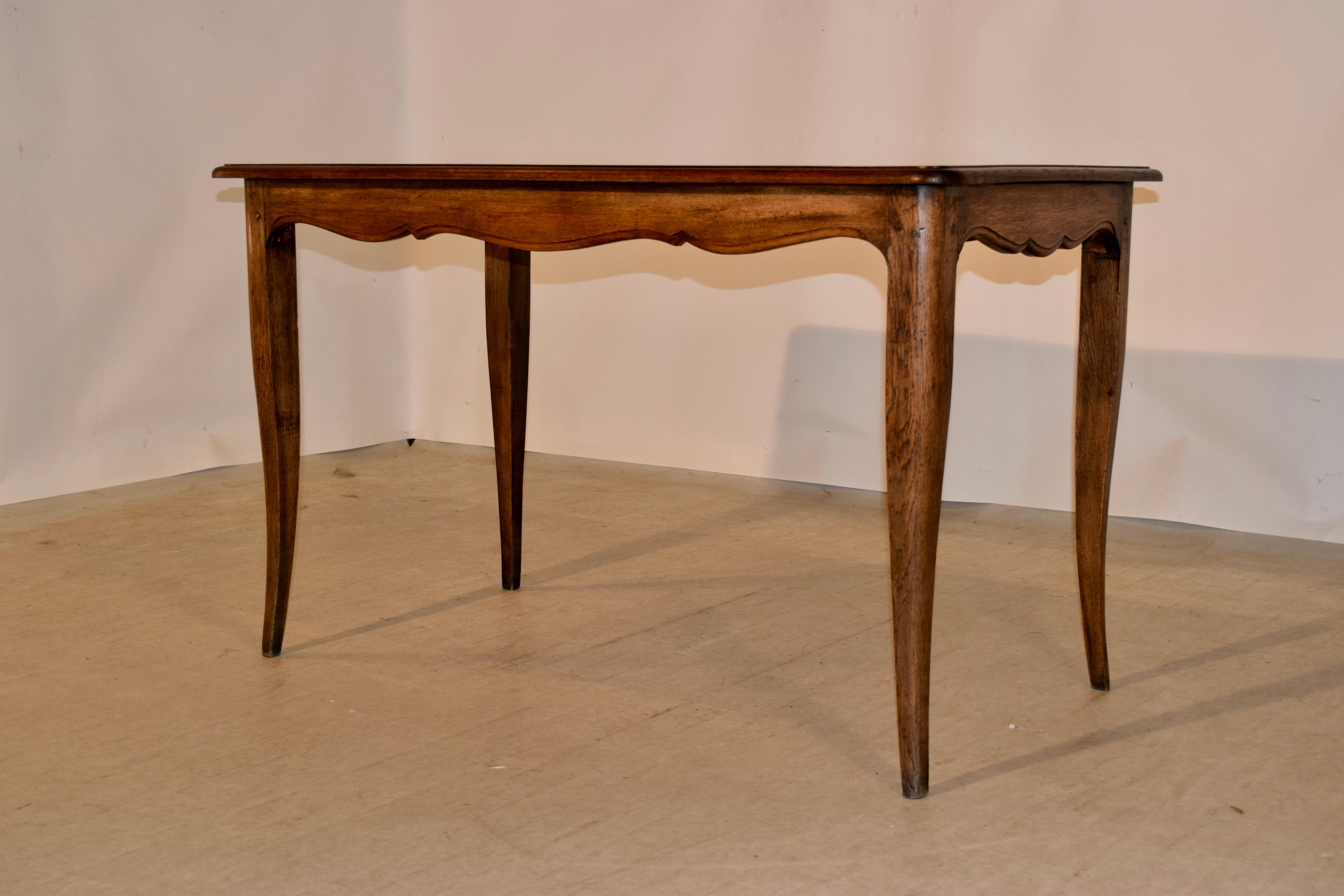 Napoleon III Late 19th Century Table with Parquetry Top