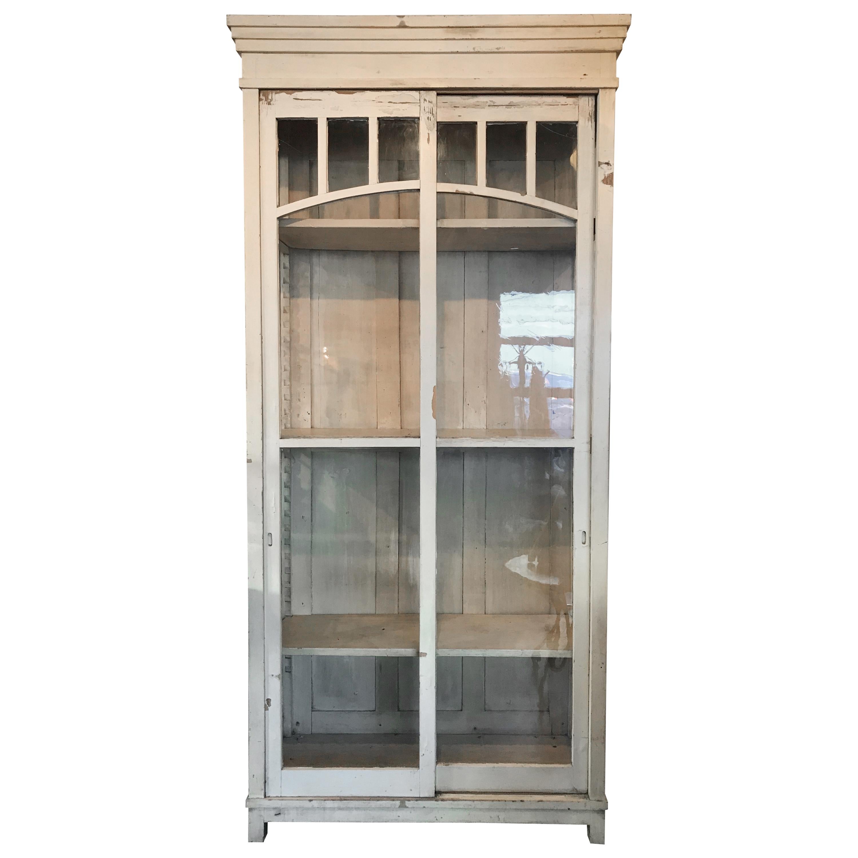 Late 19th Century Tall Cabinet from Madrid For Sale
