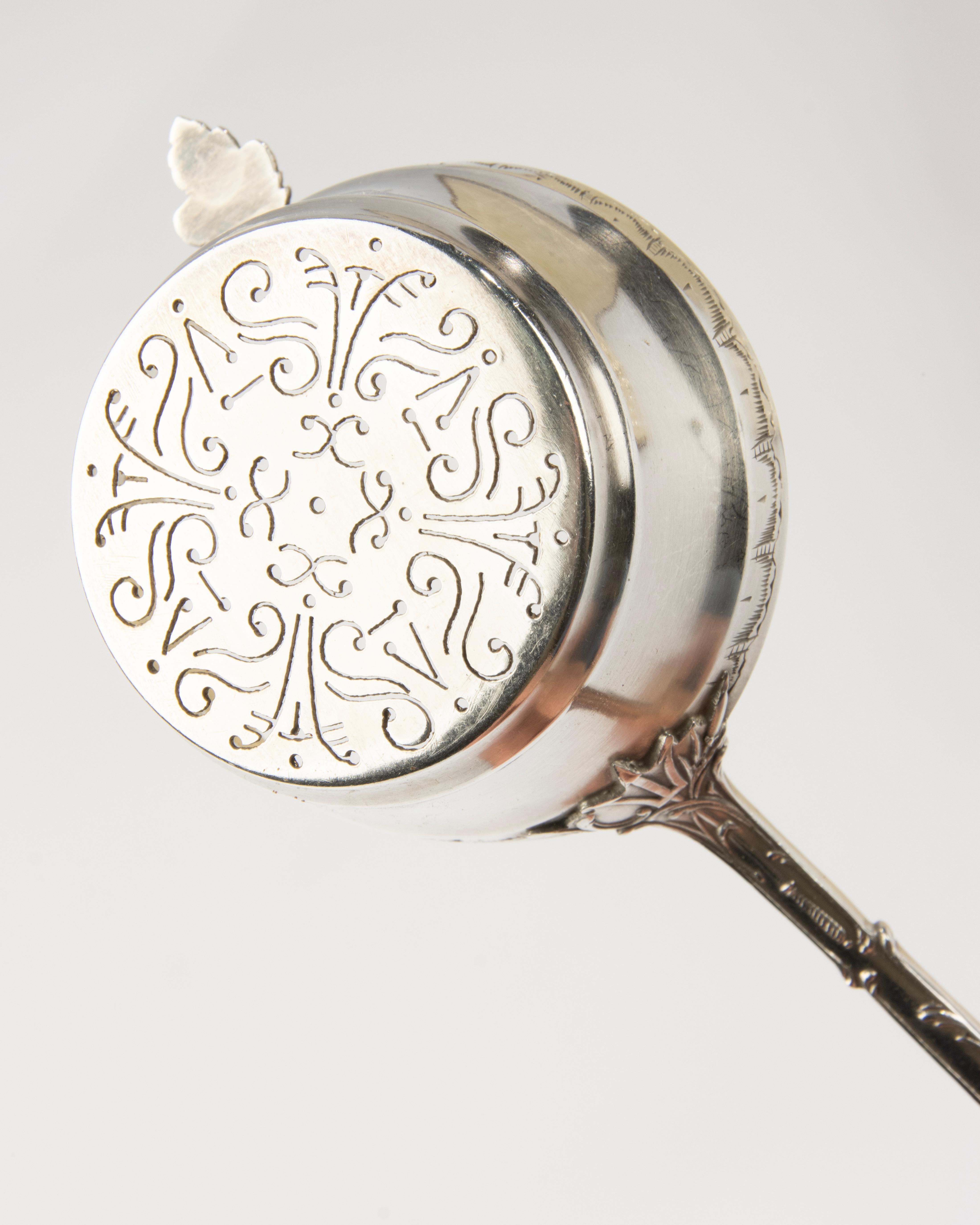 Late 19th Century Tea Spoon Set - Sterling Silver - Gaston Bardiés Paris For Sale 6