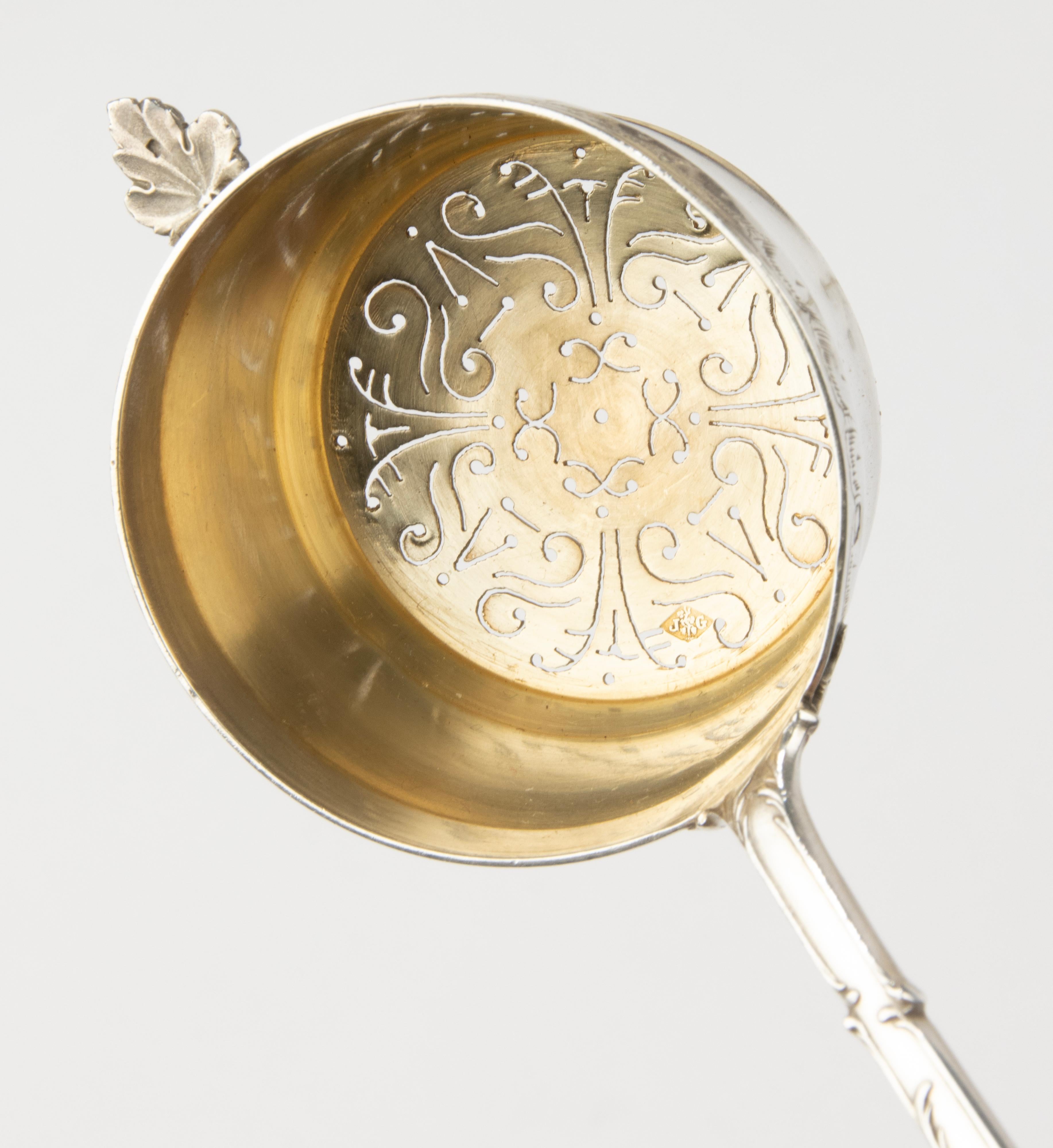 Late 19th Century Tea Spoon Set - Sterling Silver - Gaston Bardiés Paris For Sale 7