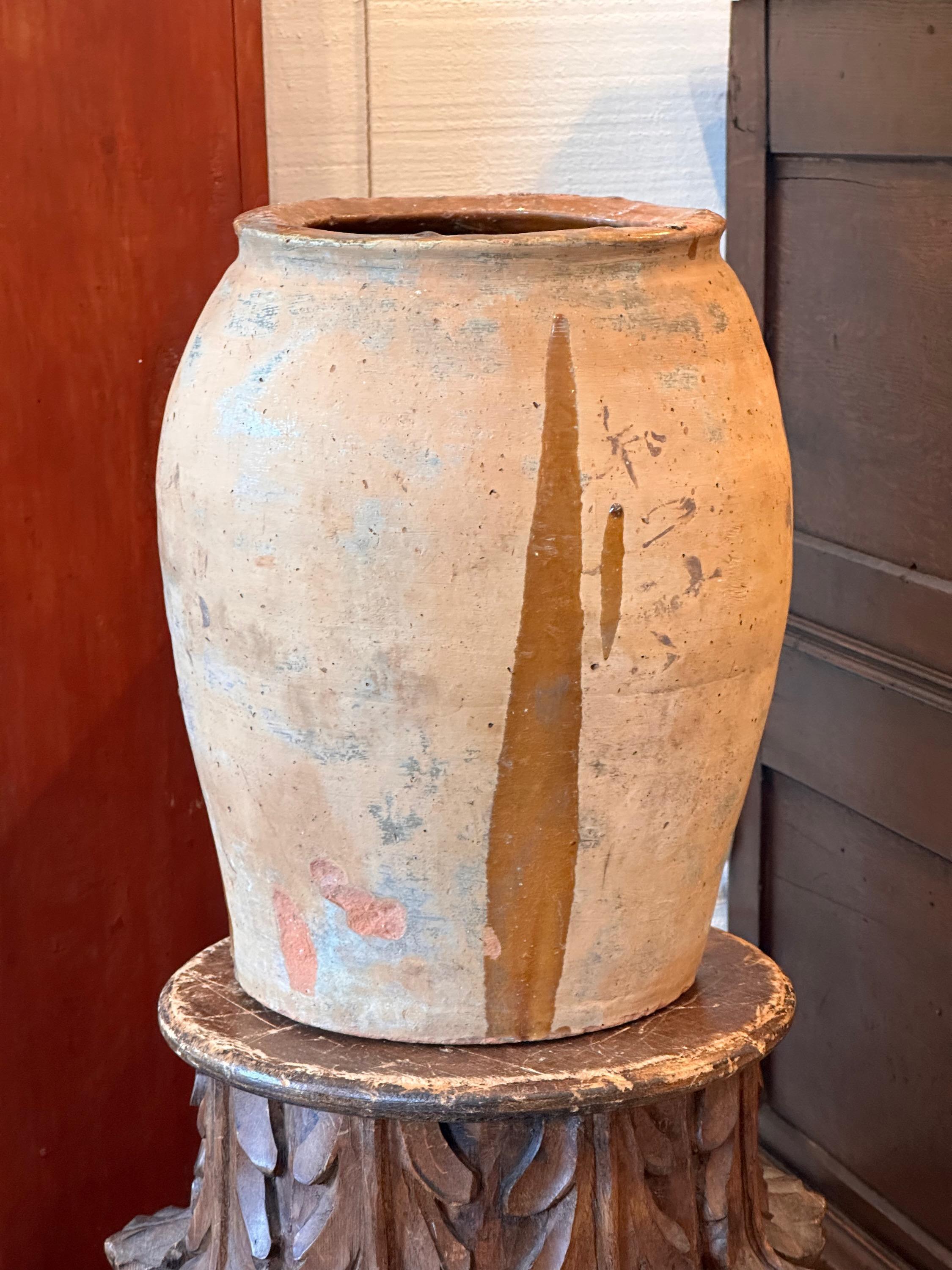 Late 19th Century Terra Cotta Pot In Good Condition For Sale In Charlottesville, VA