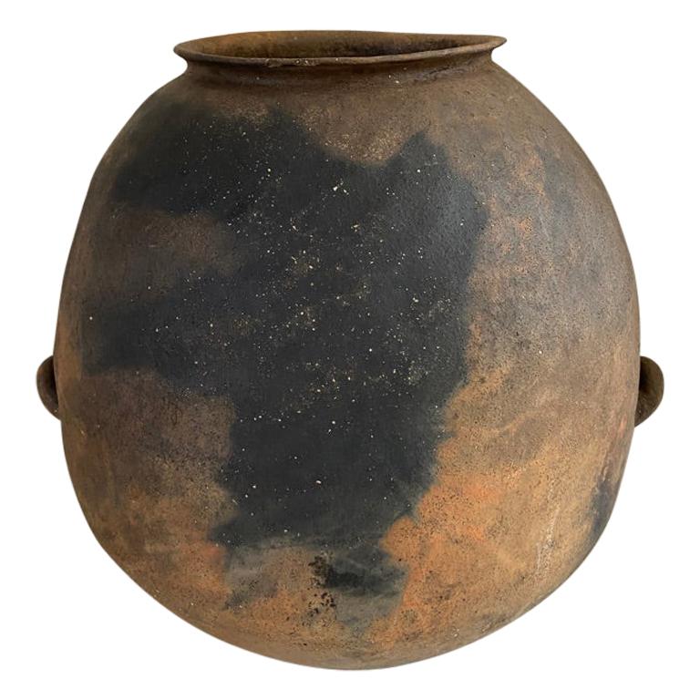 Late 19th Century Terracotta Jar from Mexico