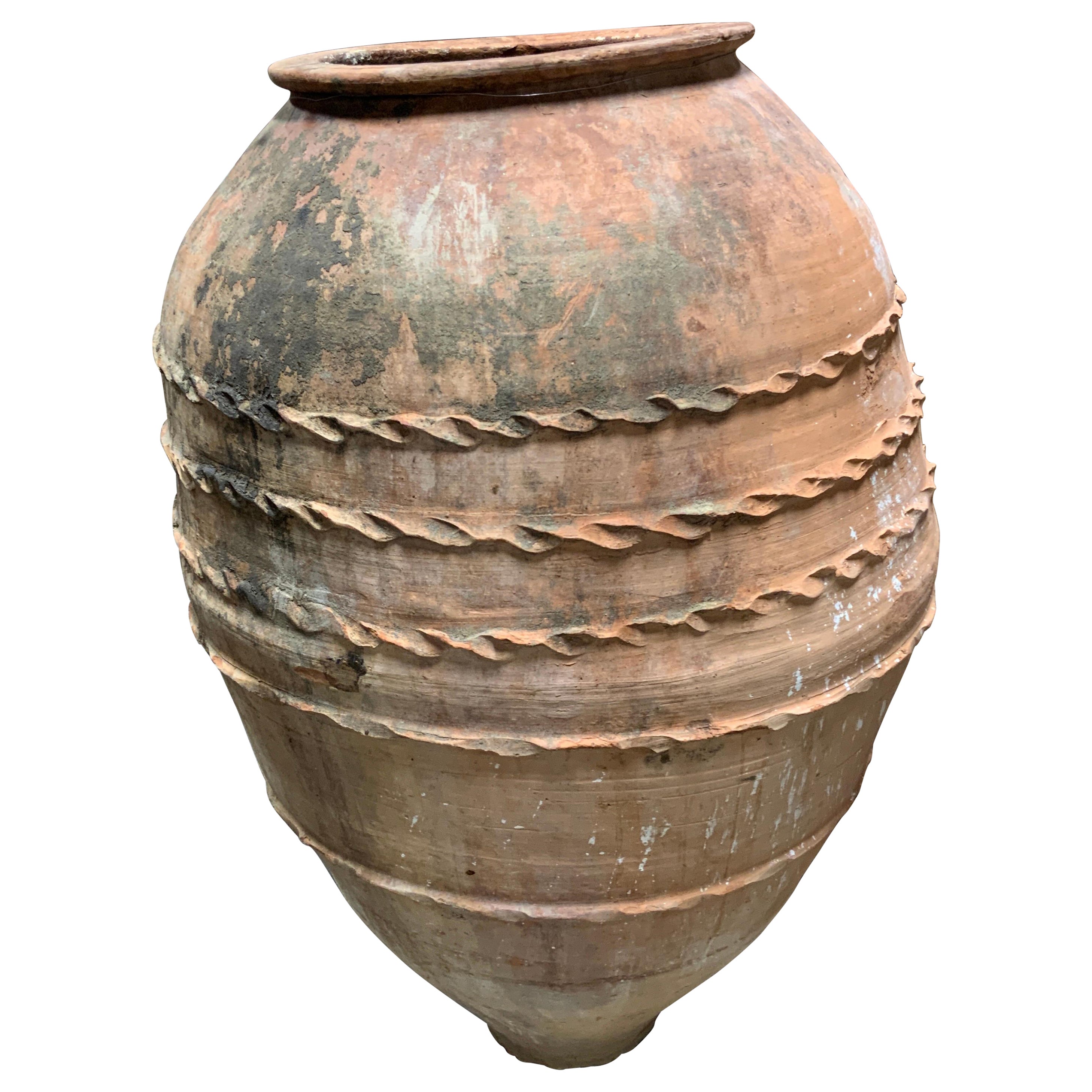 Vaso in terracotta della fine del XIX secolo in vendita