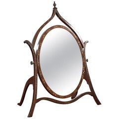 Late 19th Century Toilet Mirror