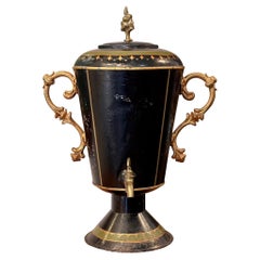 Late 19th Century Tole Water Urn