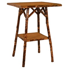 Late 19th Century Tortoise Bamboo Side Table