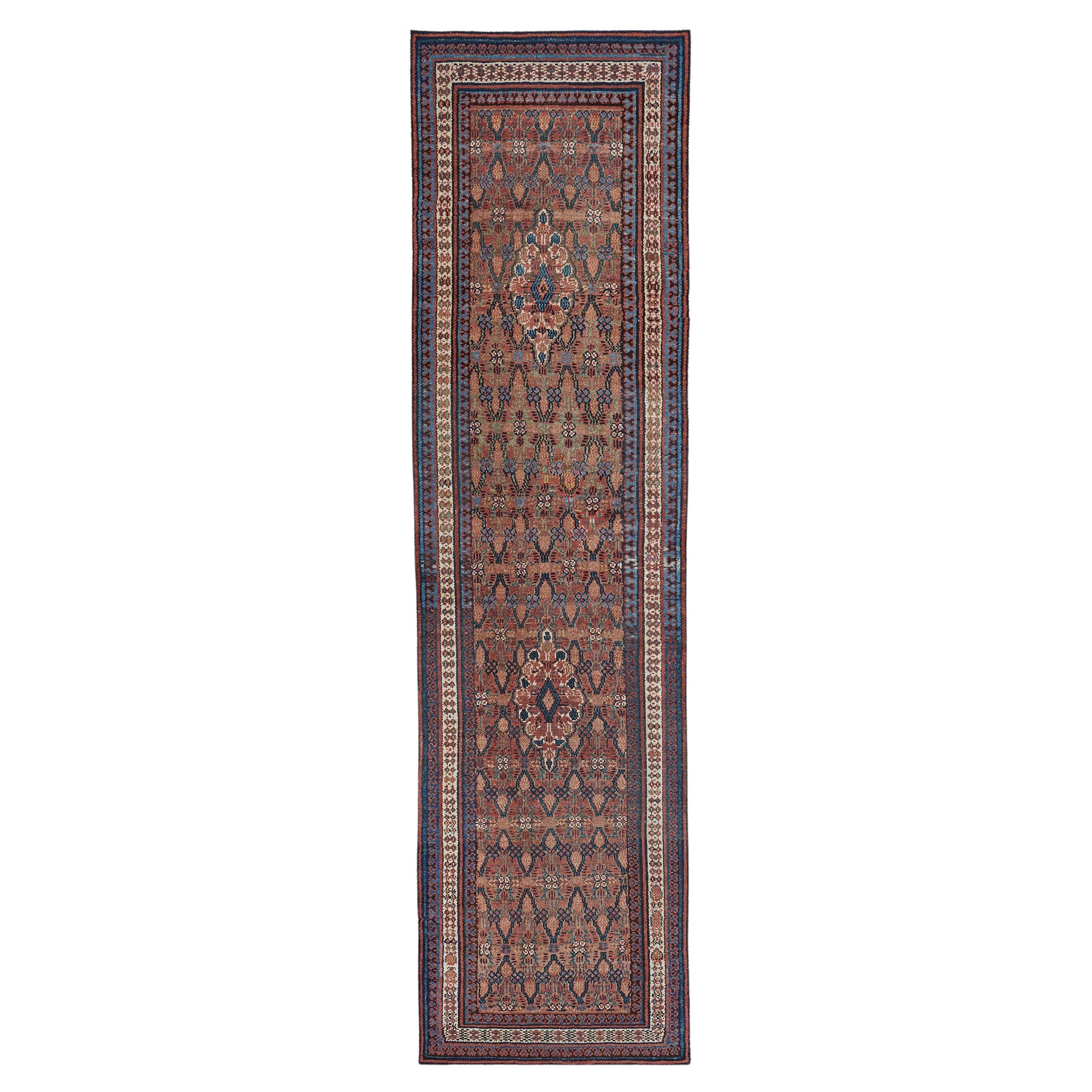 Late 19th Century, Traditional Handwoven Serab Runner For Sale