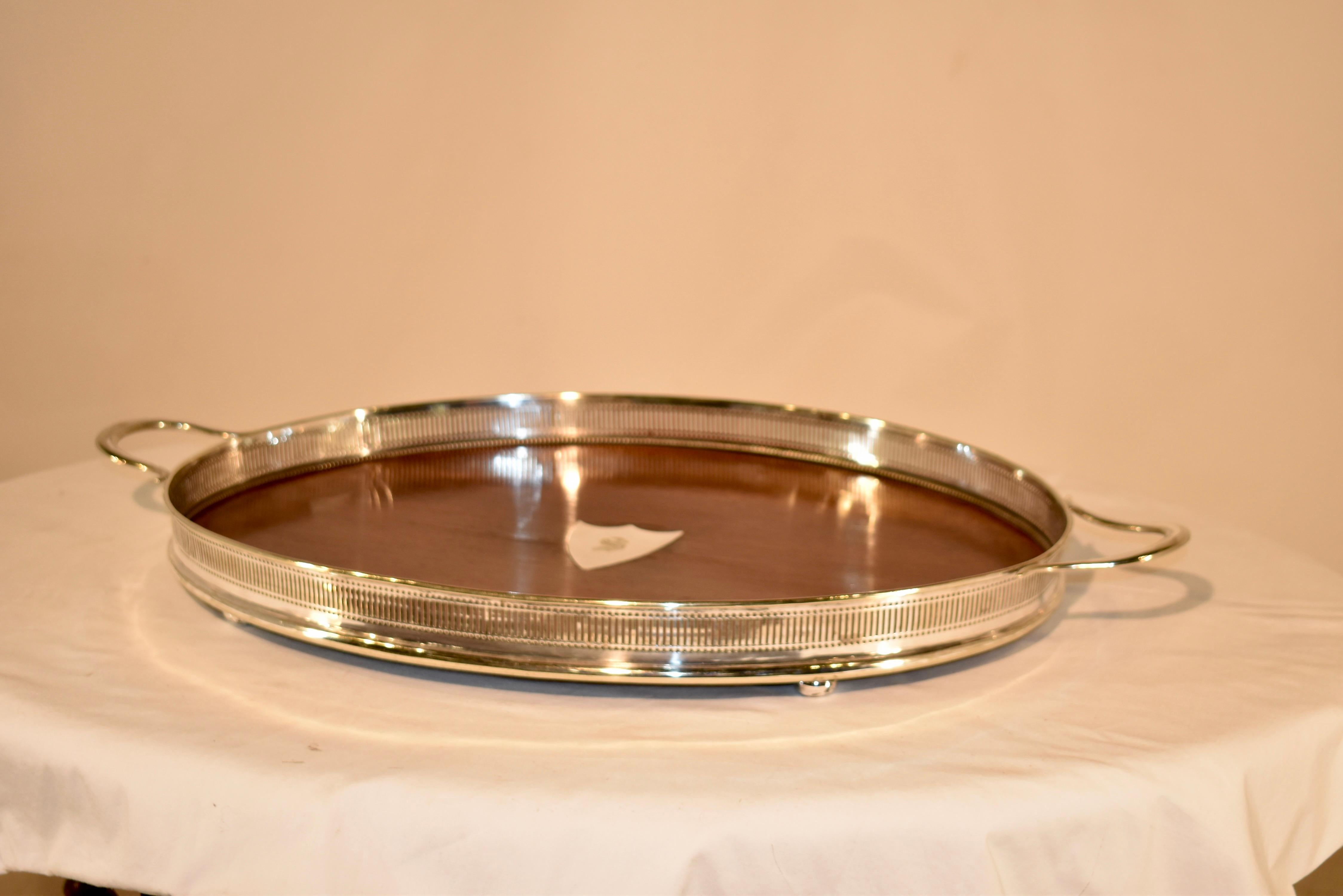 Late 19th Century Treen Gallery Tray For Sale 3