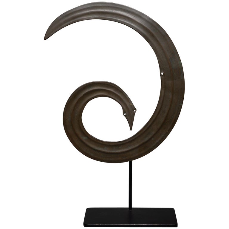 Late 19th Century Tribal Indonesian Head Ornament, Sulawesi For Sale