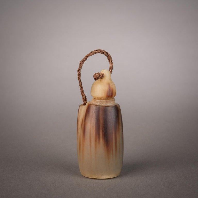 South African Late 19th Century Tribal Snuff Bottle, Southern Africa
