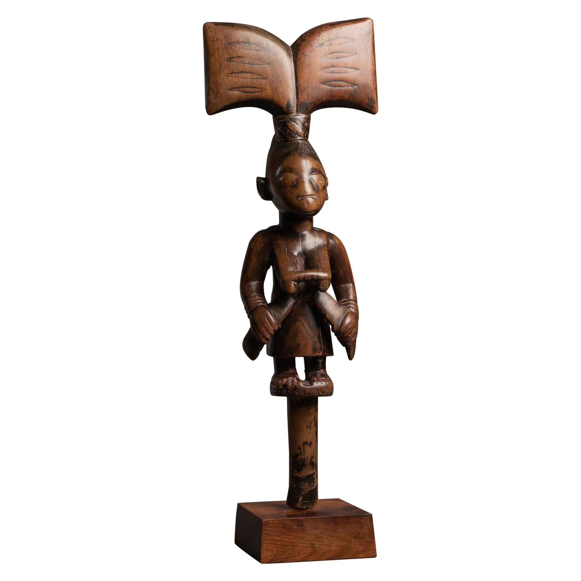 Late 19th Century Tribal Yoruba Shango Figure, Nigeria