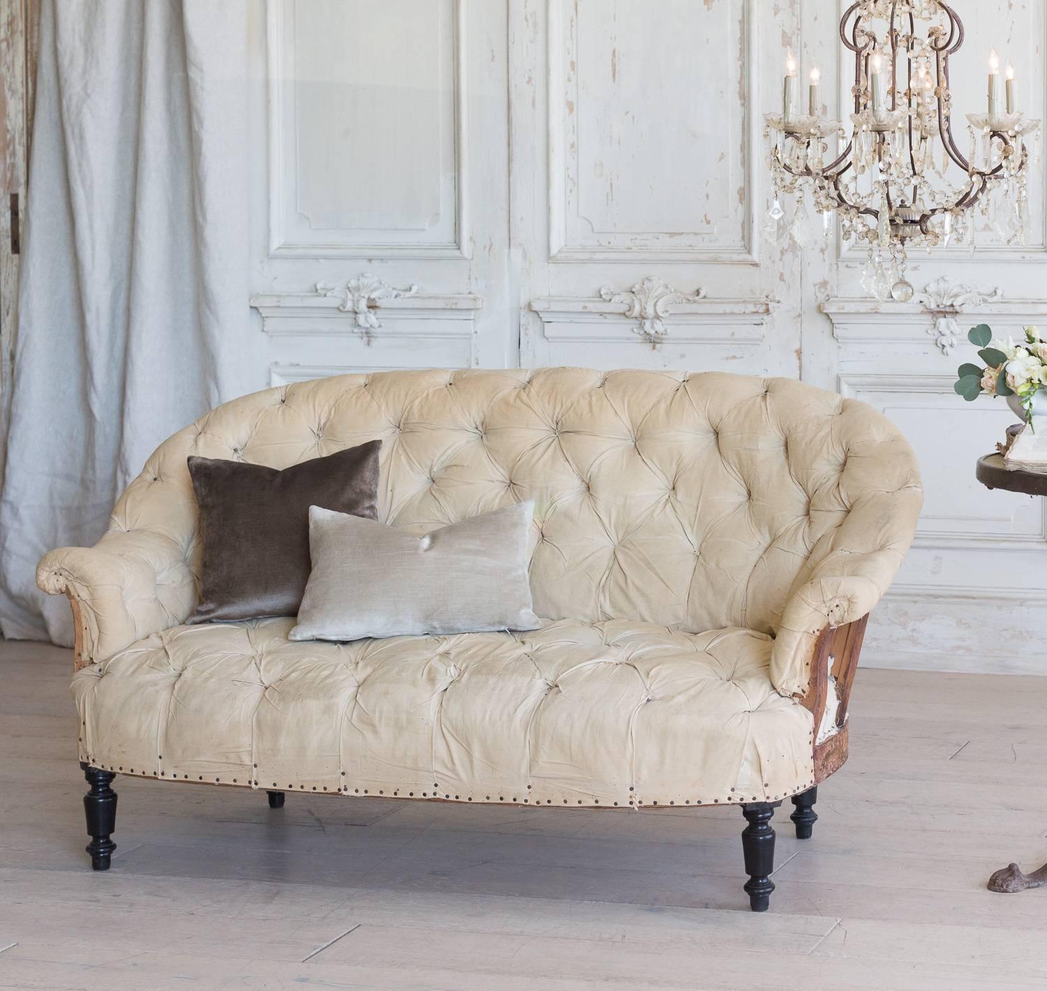 Late 19th Century Tufted Loveseat 5
