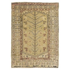 Late 19th Century Turkish Kula Tree of Life Rug